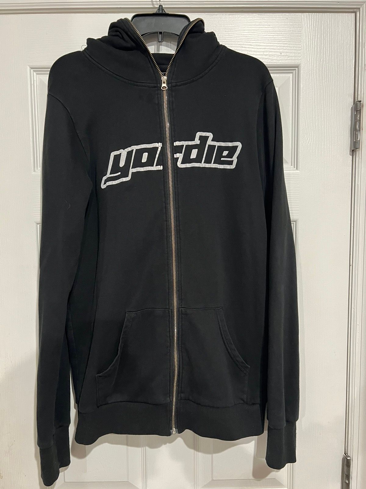 Japanese Brand $NOT yordie Bonehead full zip up hoodie | Grailed