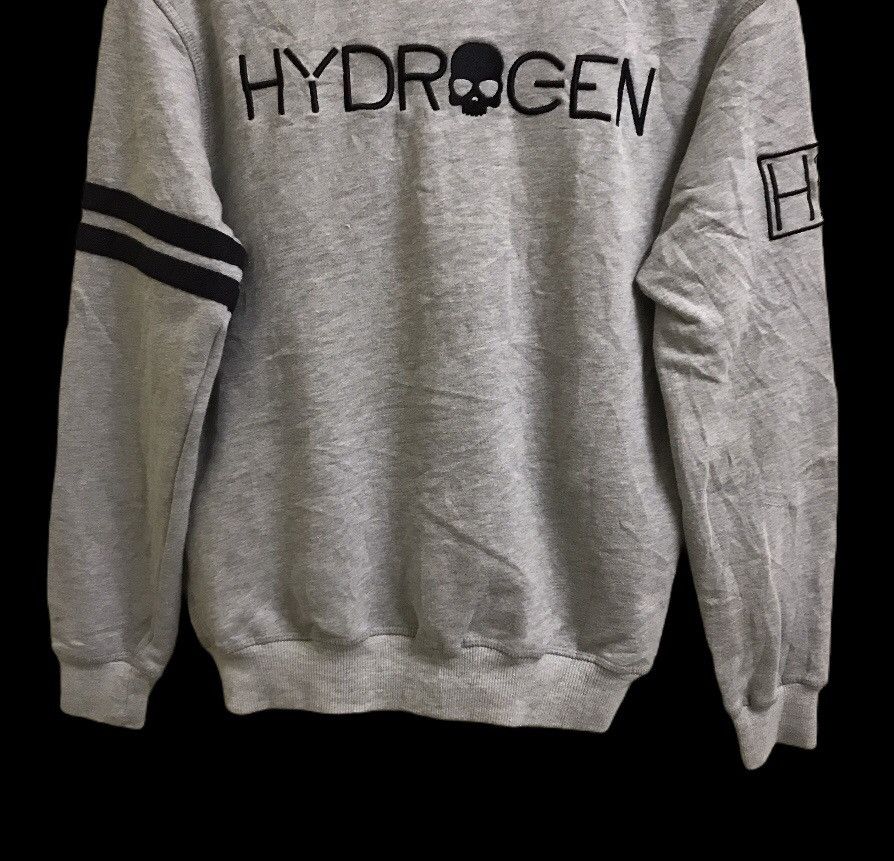 HYDROGEN × Japanese Brand × Vintage Vintage hydrogen army embroidery logo button sweater Size US M / EU 48-50 / 2 - 3 Thumbnail