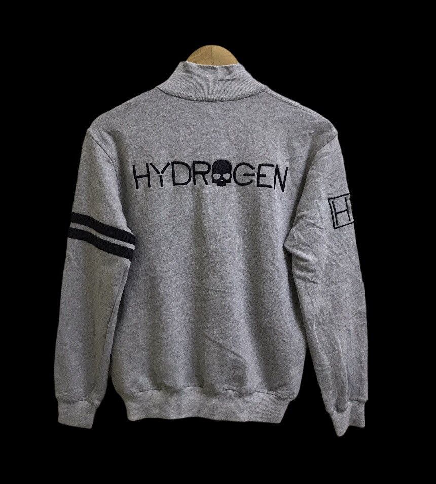 HYDROGEN × Japanese Brand × Vintage Vintage hydrogen army embroidery logo button sweater Size US M / EU 48-50 / 2 - 1 Thumbnail