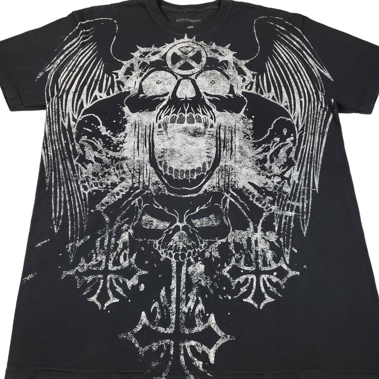 Ken Carson 2023 Ken Carson XSIDEDOWN T-shirt Large Affliction | Grailed