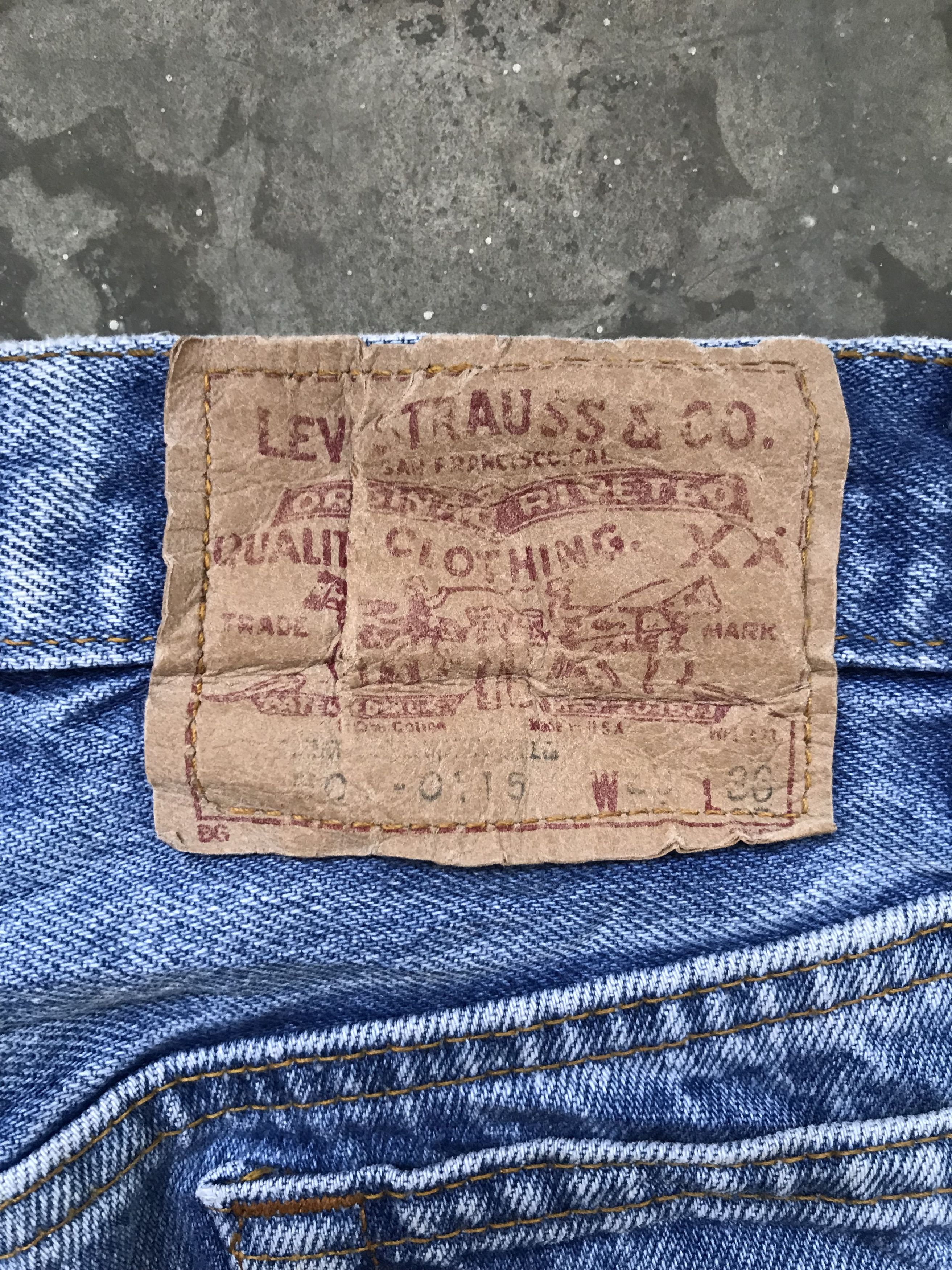 Levi's VLEV39 - WOMEN! Vintage 90s Levis 501 Denim Size 28" / US 6 / IT 42 - 13 Thumbnail