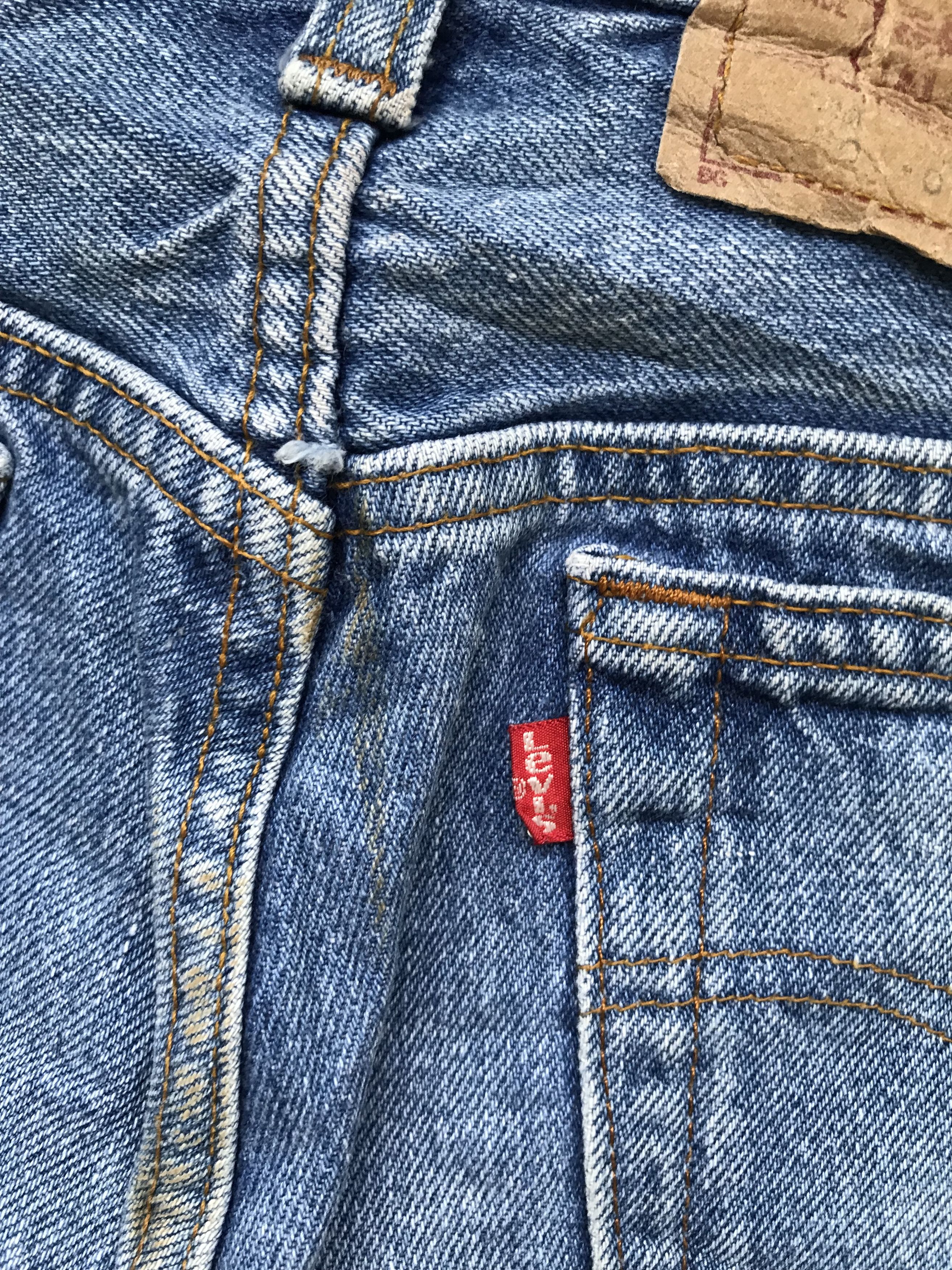 Levi's VLEV39 - WOMEN! Vintage 90s Levis 501 Denim Size 28" / US 6 / IT 42 - 14 Thumbnail