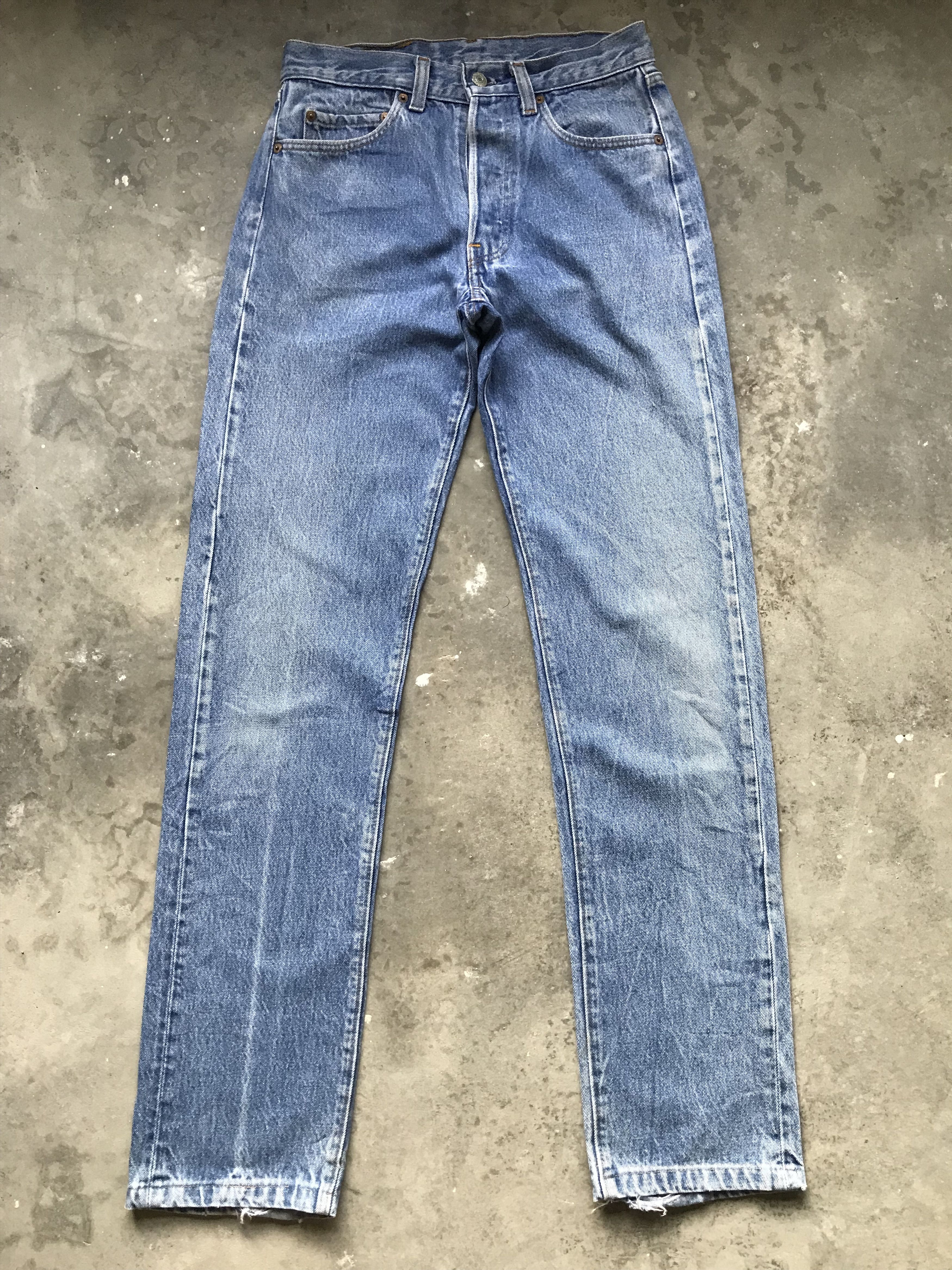 Levi's VLEV39 - WOMEN! Vintage 90s Levis 501 Denim Size 28" / US 6 / IT 42 - 1 Thumbnail