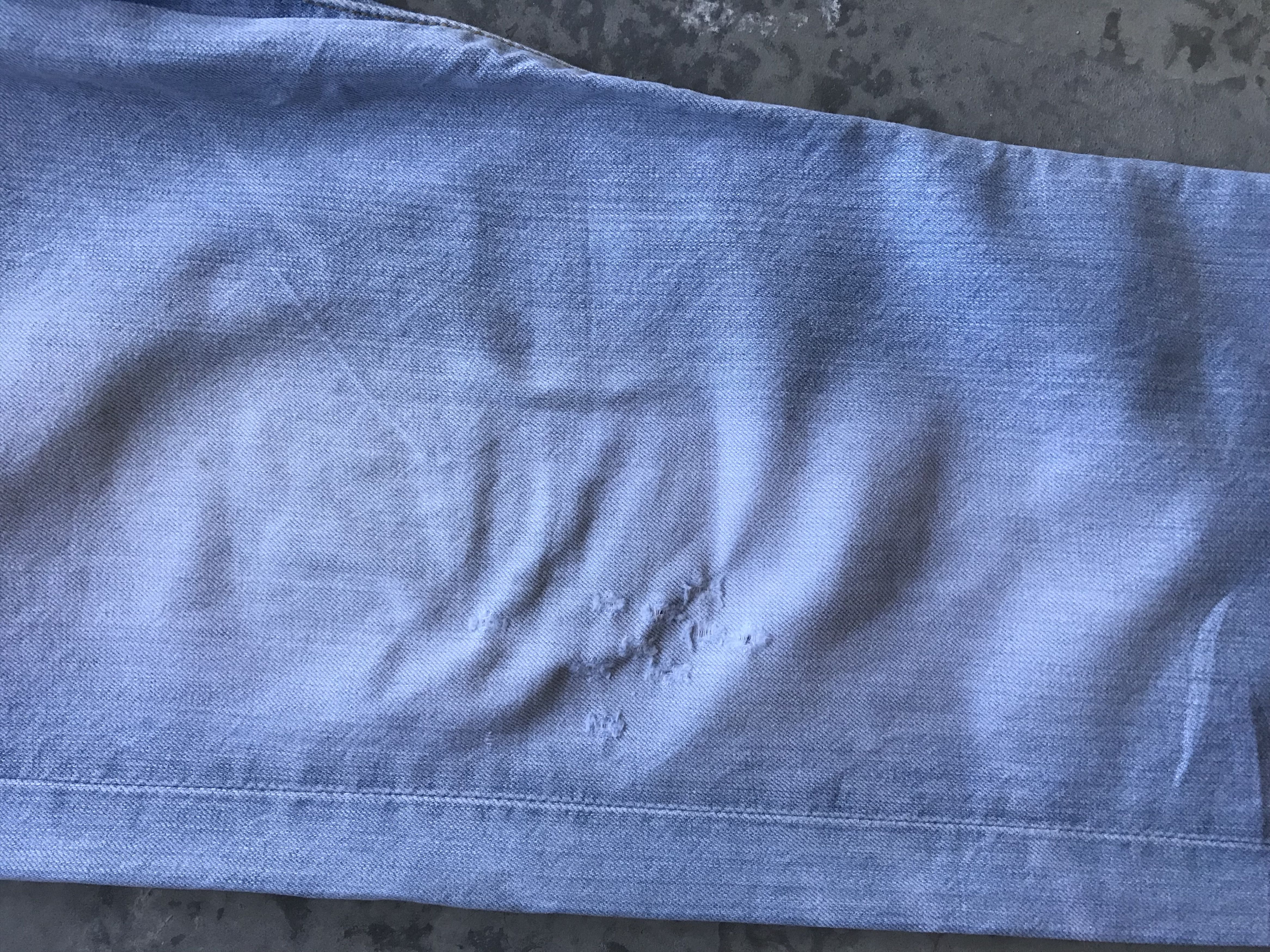 Levi's × Levi's Vintage Clothing × Vintage VLEV51 - Levis 501 Light Distressed Light Wash Jeans Size US 36 / EU 52 - 9 Thumbnail