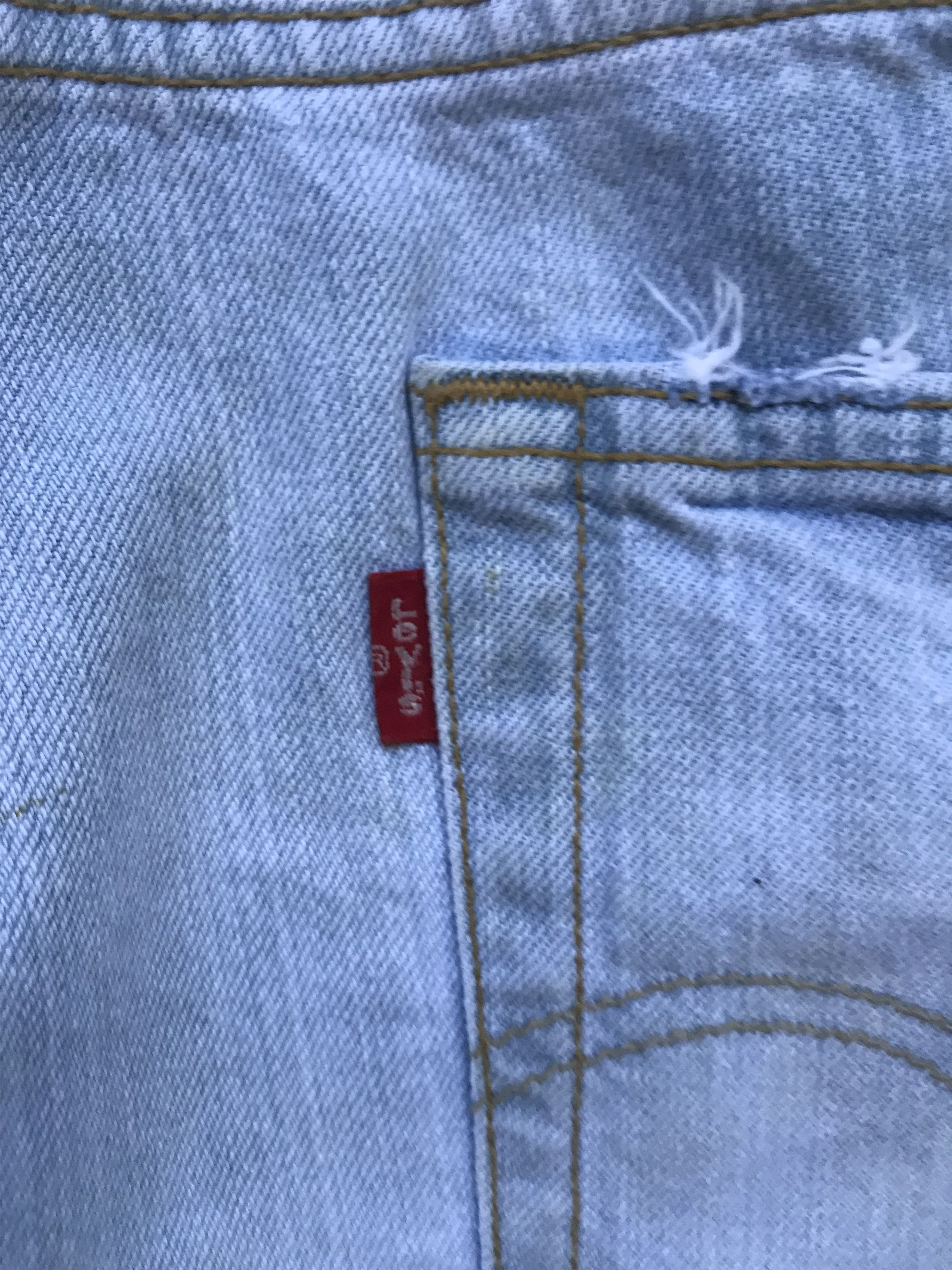 Levi's × Levi's Vintage Clothing × Vintage VLEV51 - Levis 501 Light Distressed Light Wash Jeans Size US 36 / EU 52 - 15 Thumbnail