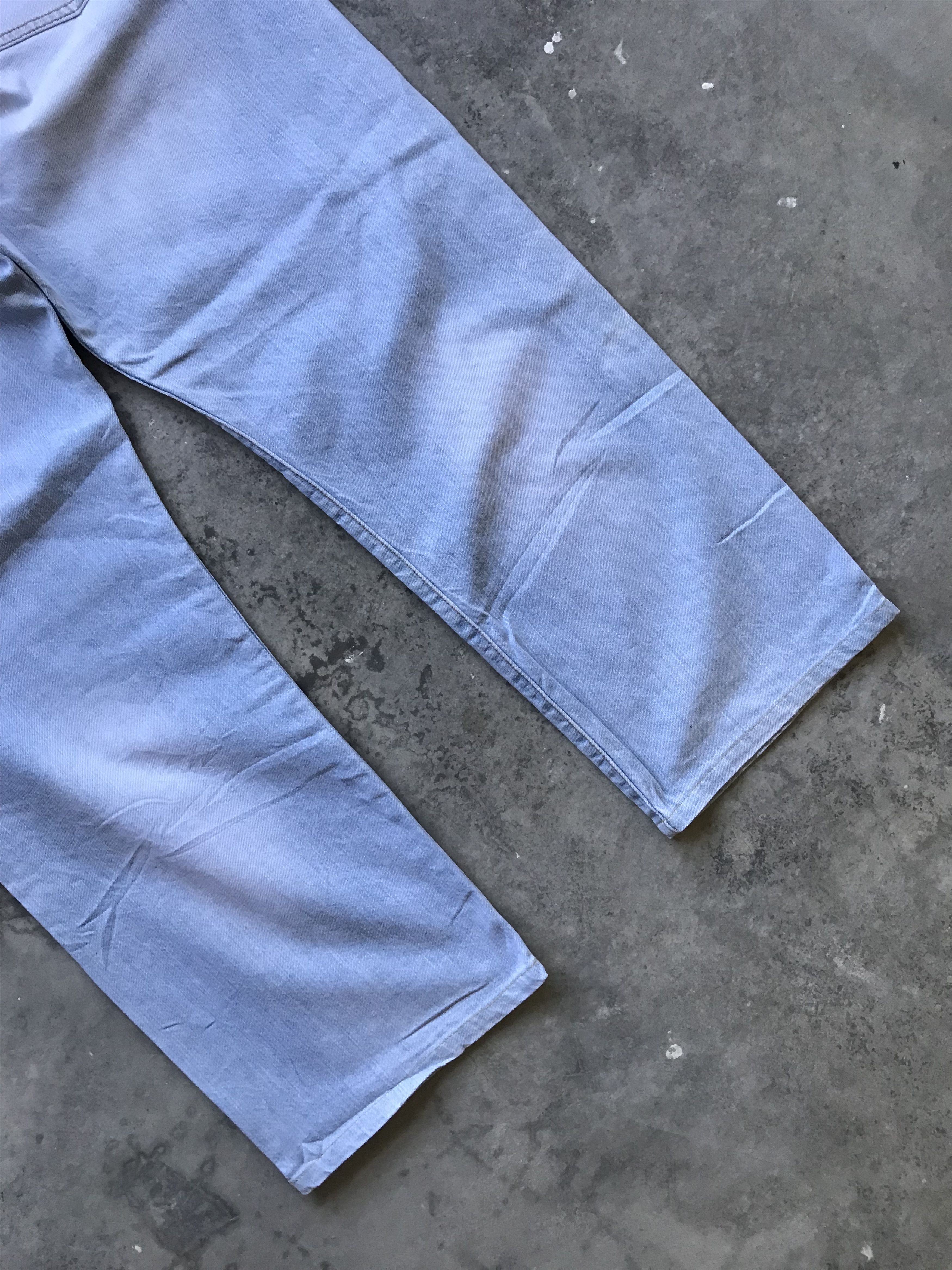 Levi's × Levi's Vintage Clothing × Vintage VLEV51 - Levis 501 Light Distressed Light Wash Jeans Size US 36 / EU 52 - 12 Thumbnail