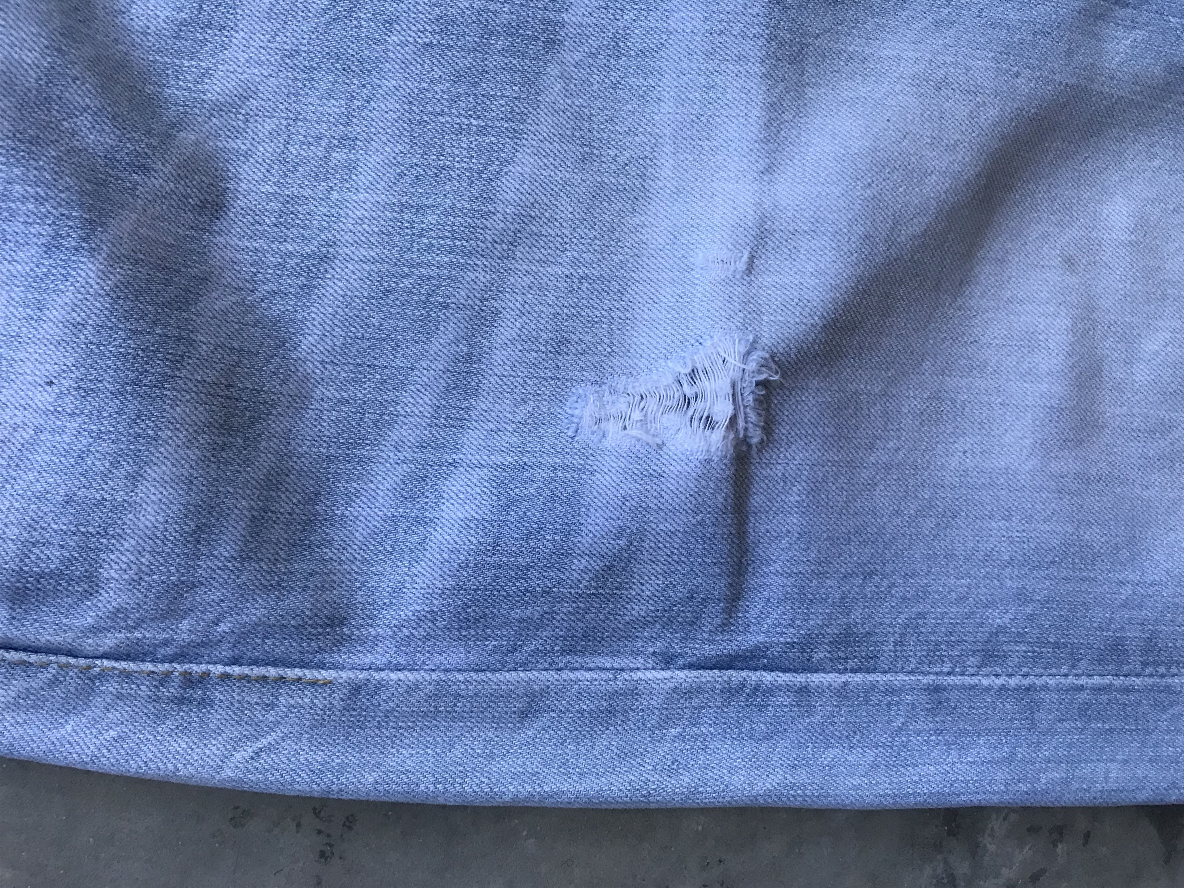 Levi's × Levi's Vintage Clothing × Vintage VLEV51 - Levis 501 Light Distressed Light Wash Jeans Size US 36 / EU 52 - 6 Thumbnail