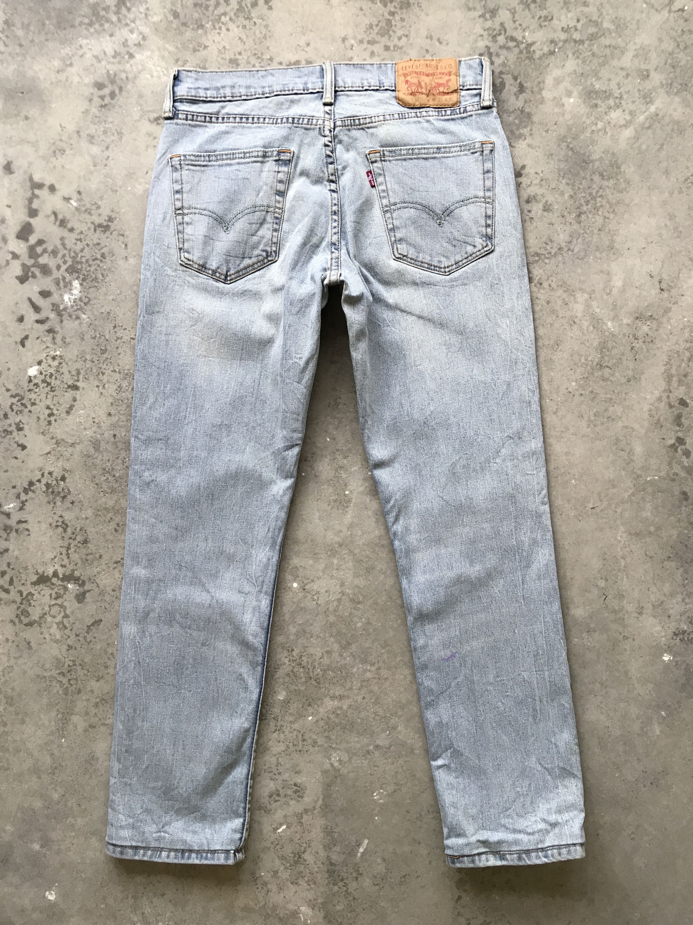 Levi's VLEV52 - Levis 511 Light Wash Skinny Jeans Size US 30 / EU 46 - 6 Thumbnail