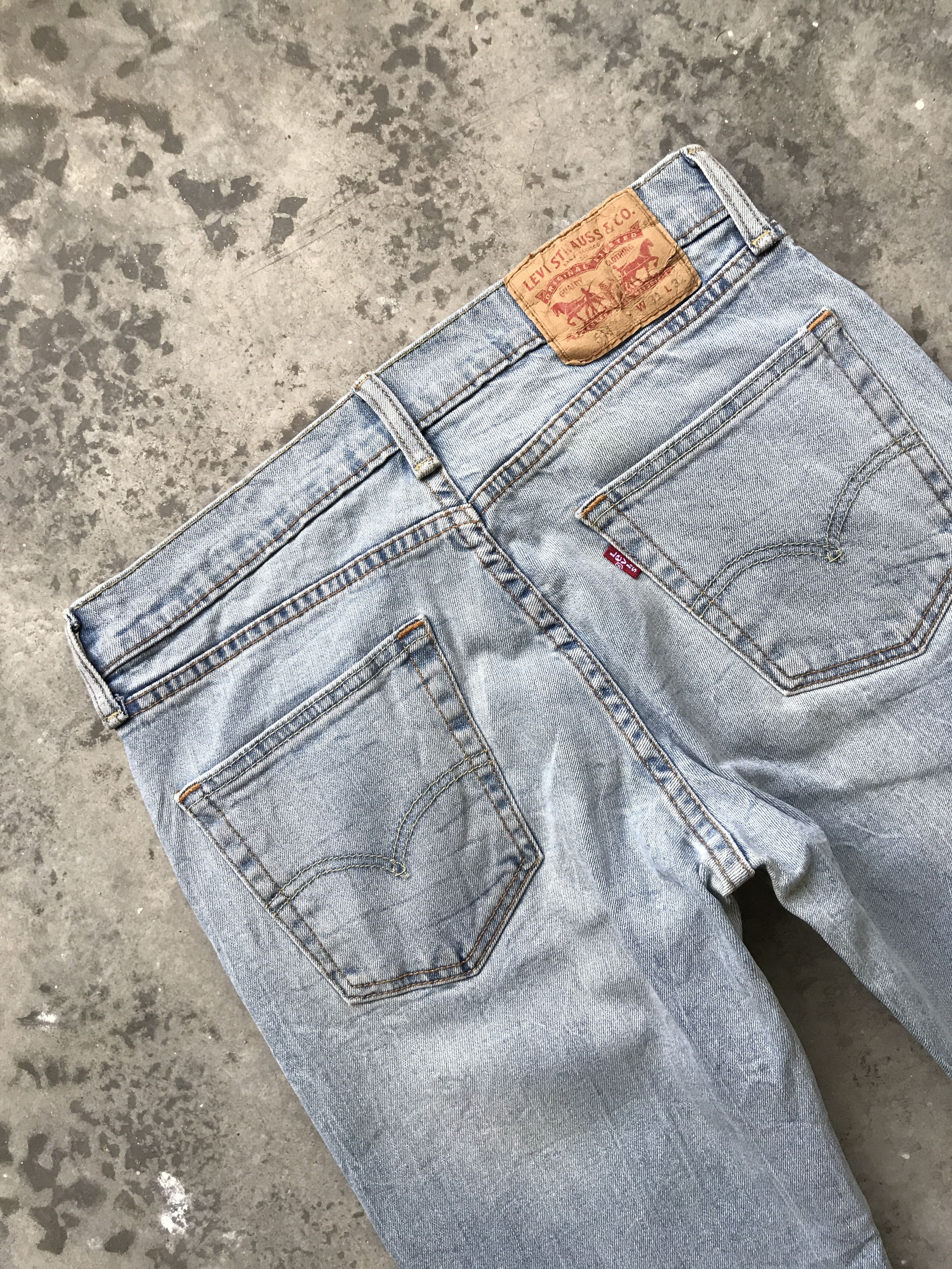 Levi's VLEV52 - Levis 511 Light Wash Skinny Jeans Size US 30 / EU 46 - 7 Thumbnail