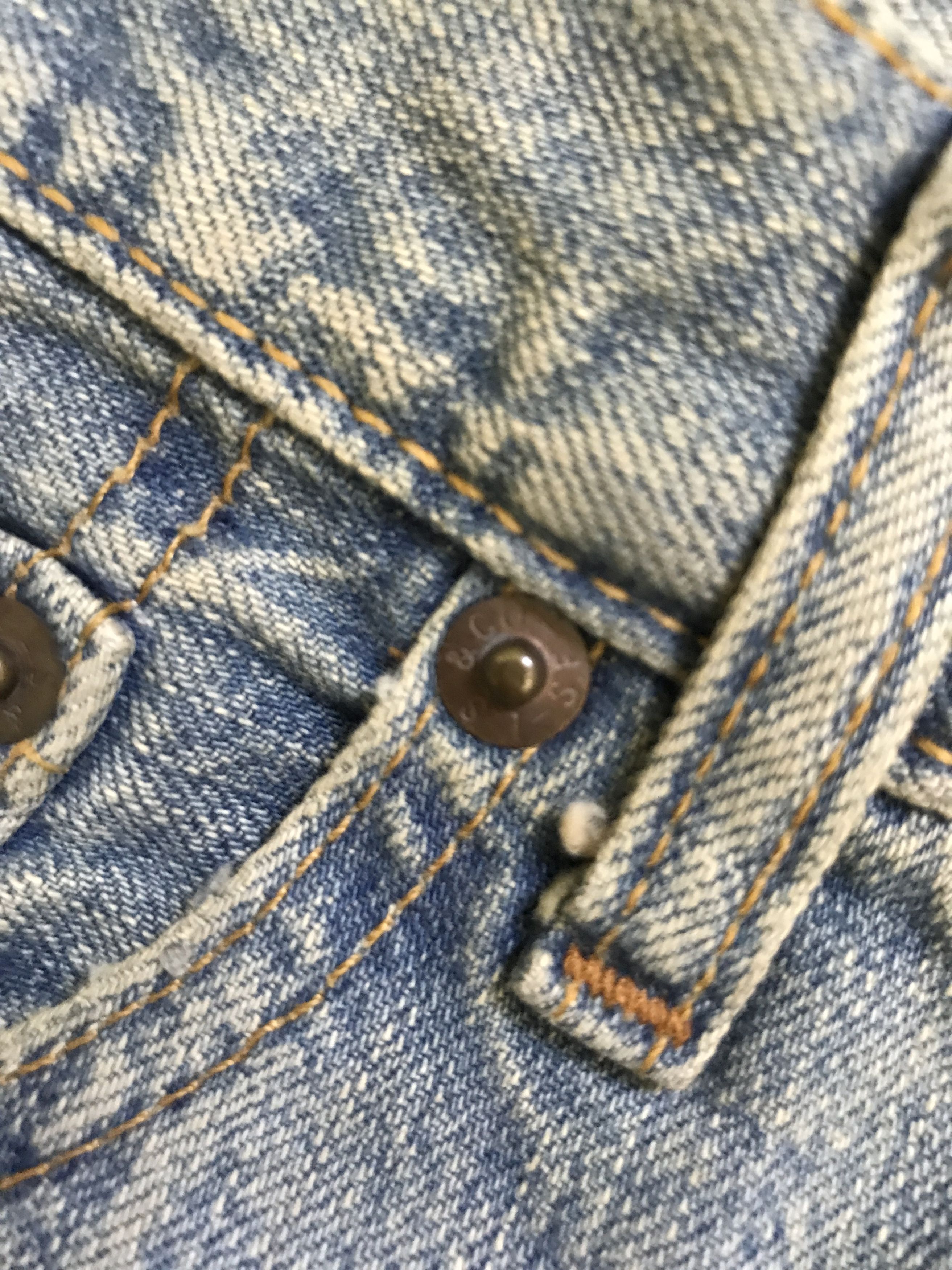 Levi's VLEV95 - Vintage Levis 501 MISFITS Cutoms Distressed Jeans Size US 30 / EU 46 - 12 Thumbnail