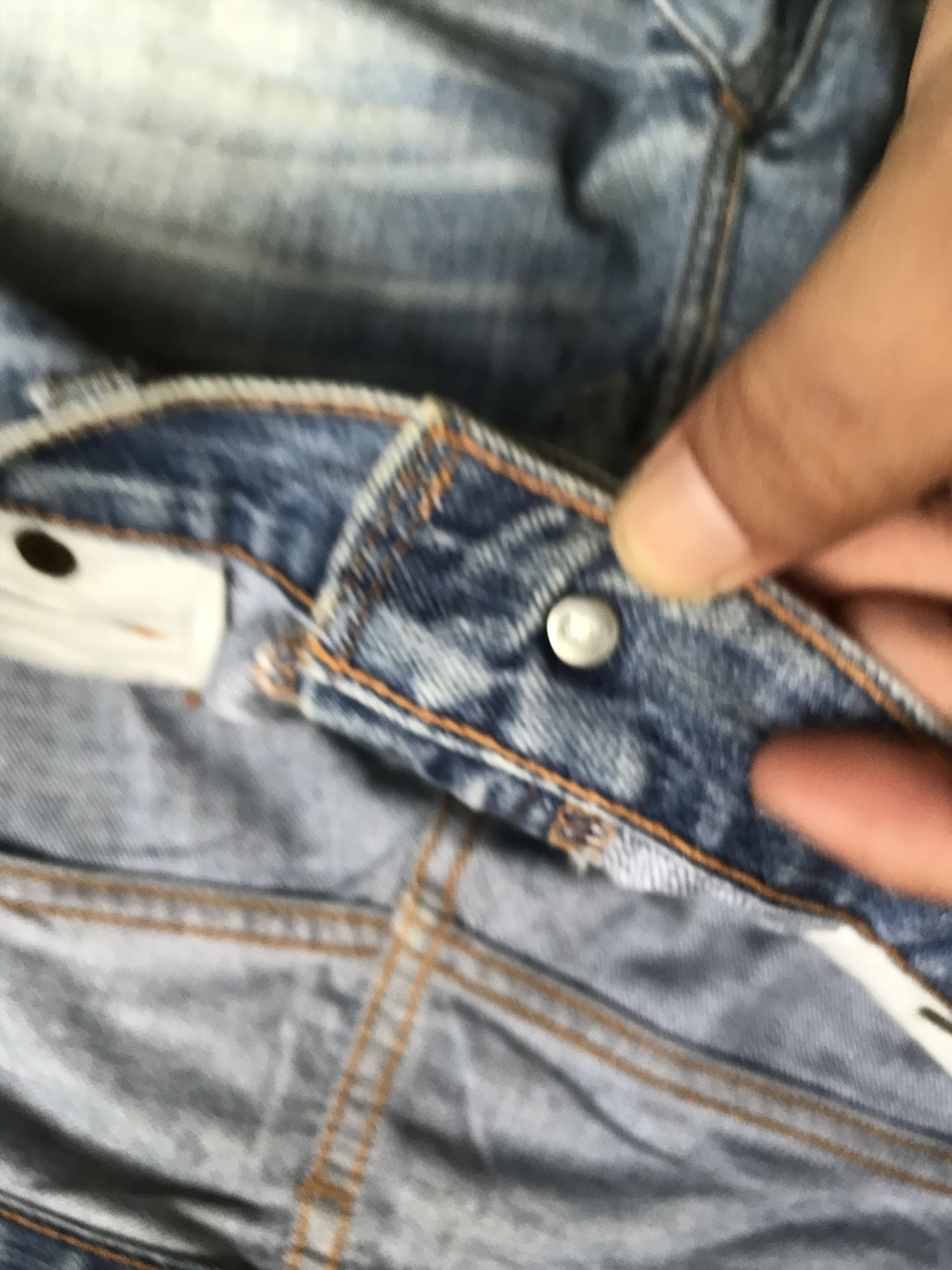 Levi's VLEV20 - Levis Light Wash 505 Distressed denim Size US 33 - 6 Thumbnail