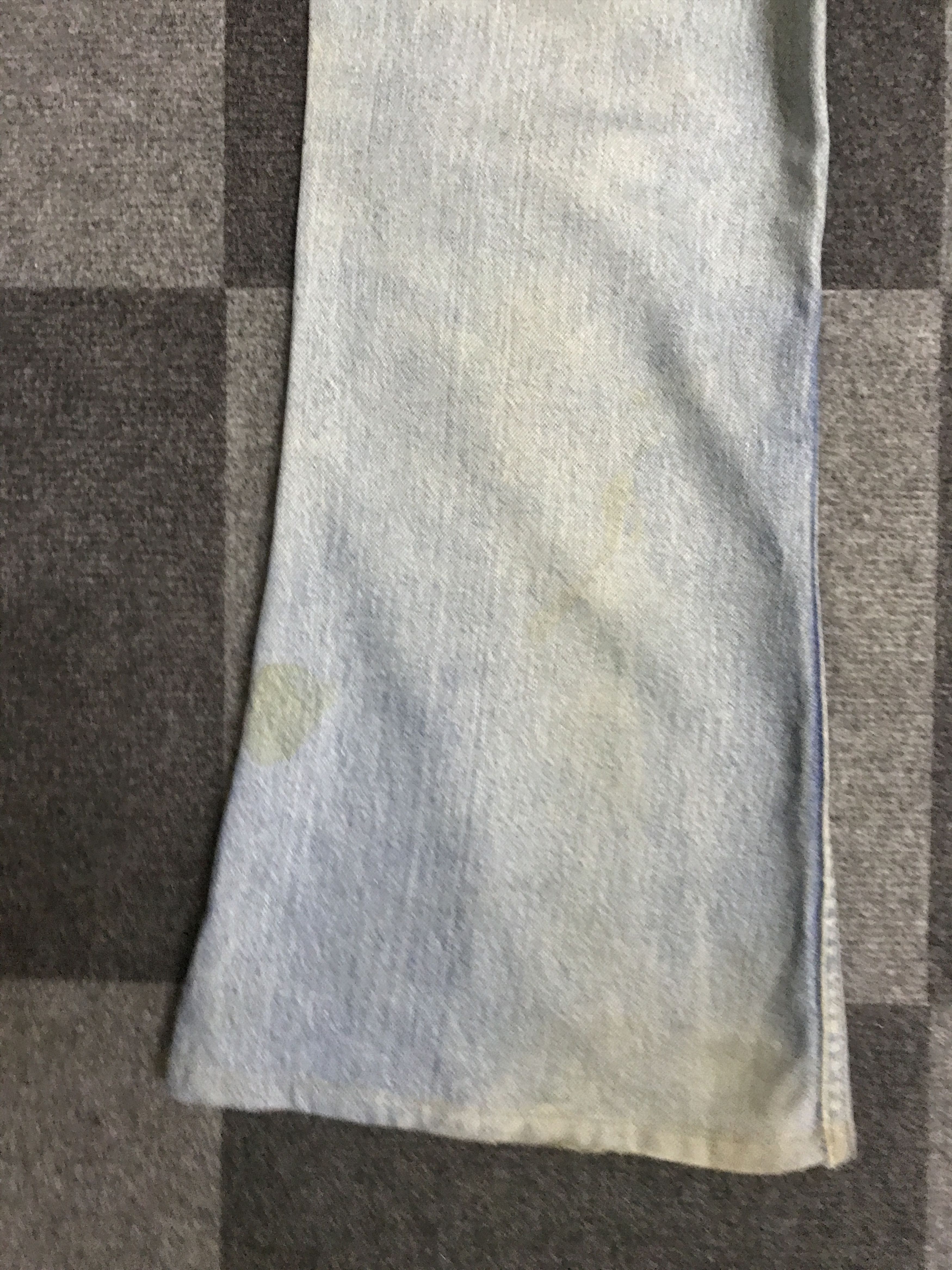 Levi's VLEV97 - Vintage 70 Levis646 Dirty Bell Botton Jeans Size US 33 - 17 Thumbnail