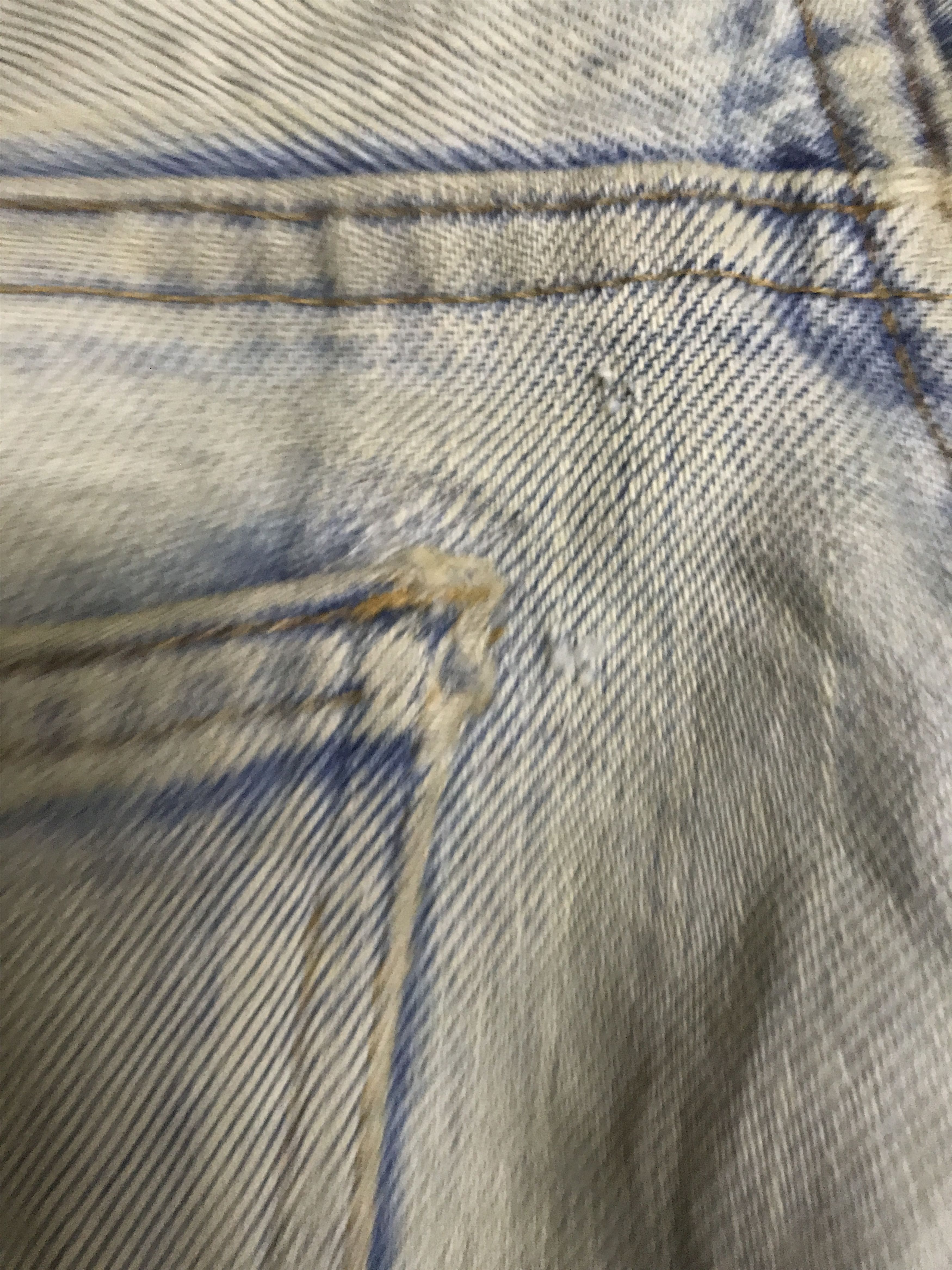 Levi's VLEV97 - Vintage 70 Levis646 Dirty Bell Botton Jeans Size US 33 - 15 Thumbnail
