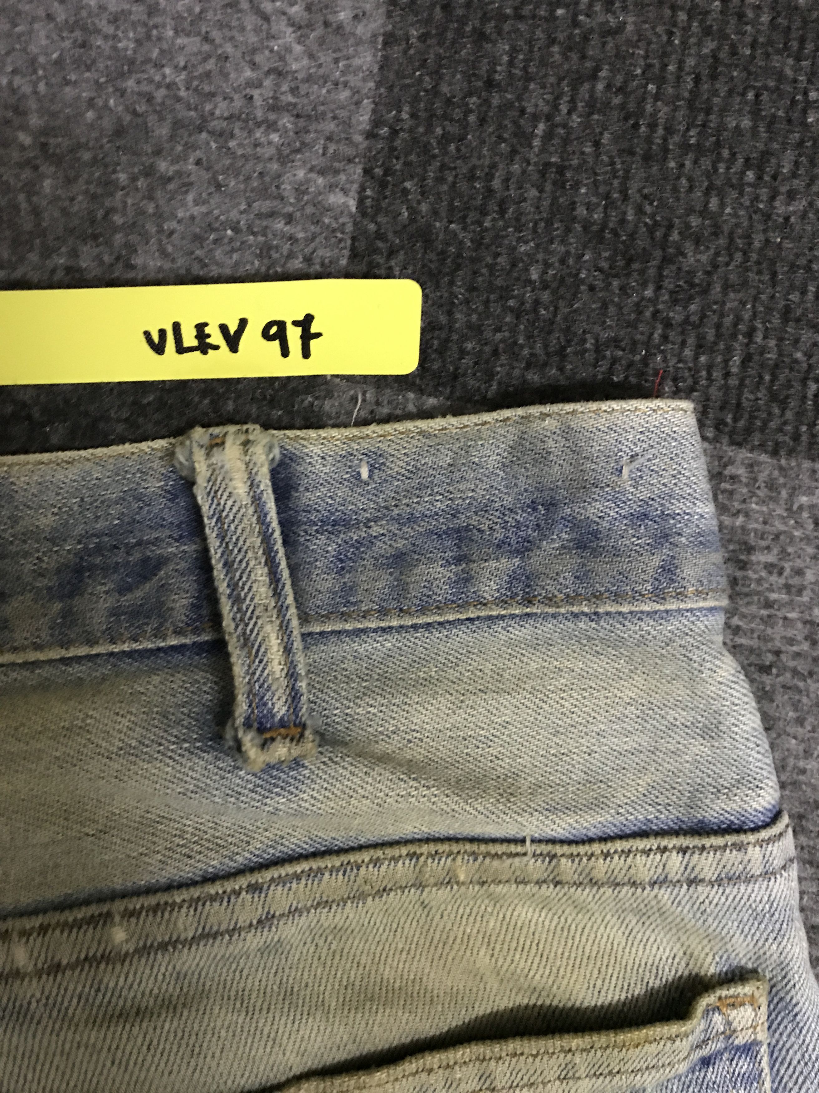 Levi's VLEV97 - Vintage 70 Levis646 Dirty Bell Botton Jeans Size US 33 - 23 Thumbnail
