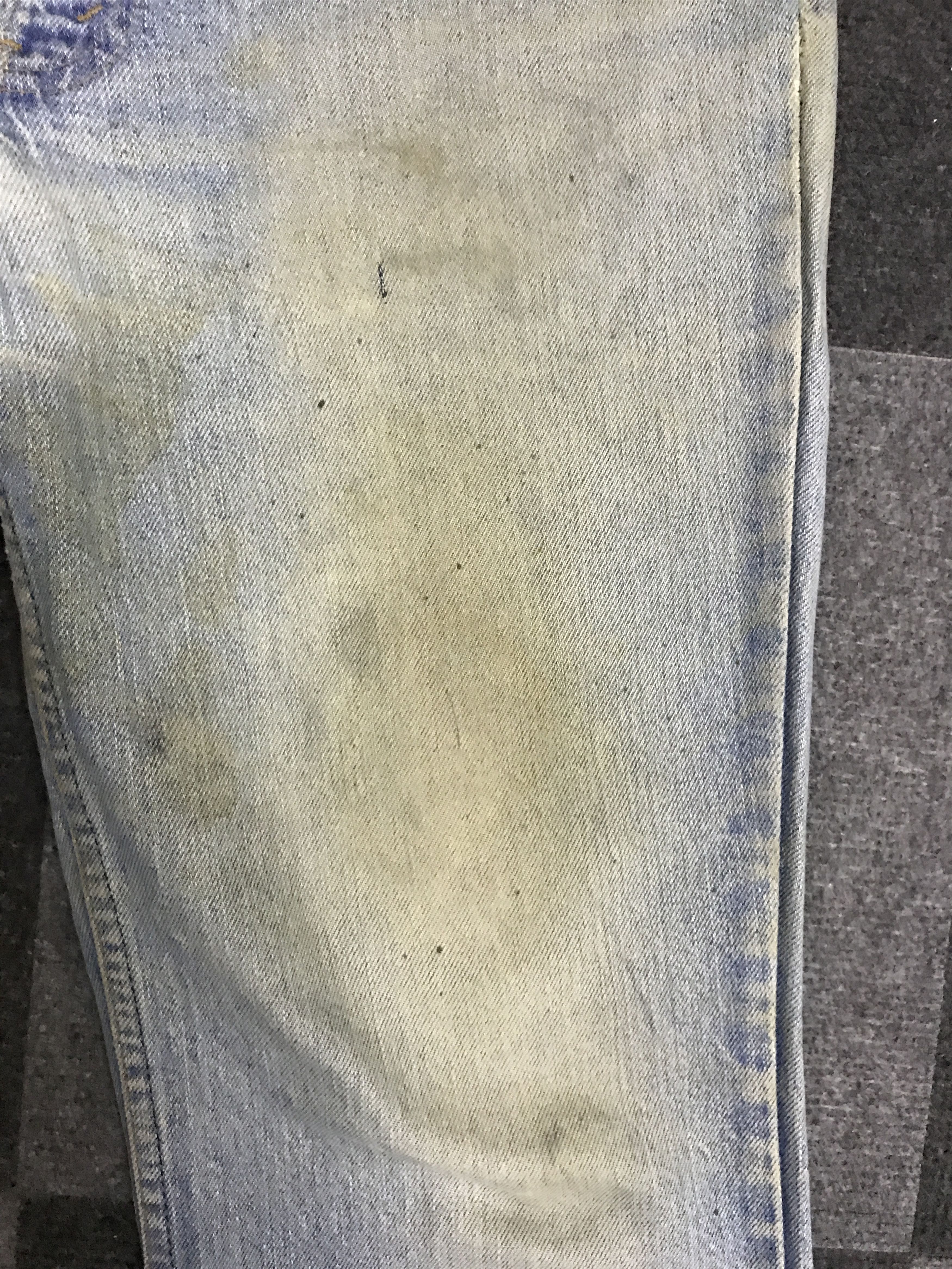 Levi's VLEV97 - Vintage 70 Levis646 Dirty Bell Botton Jeans Size US 33 - 6 Thumbnail