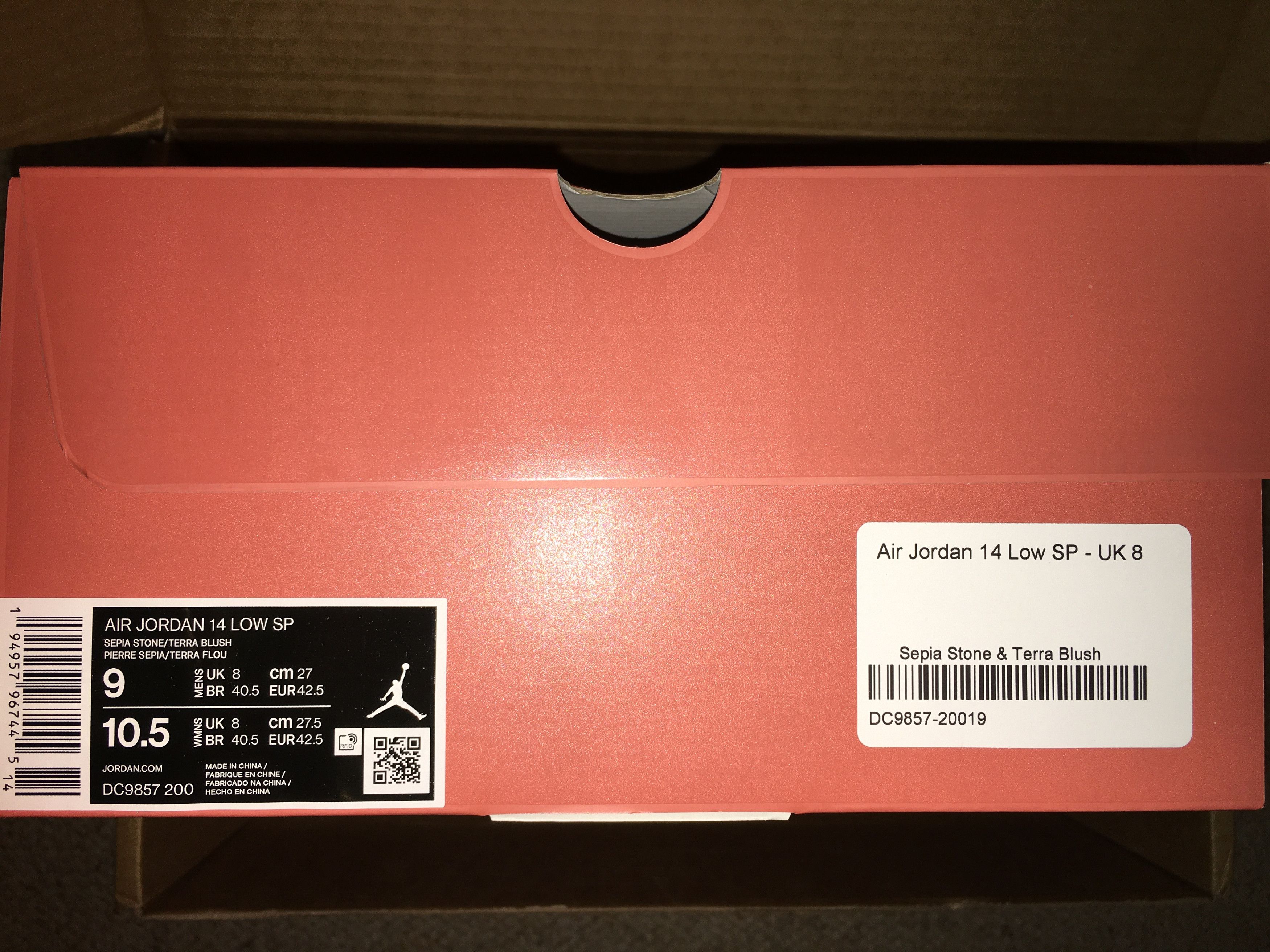 CLOT Jordan 14 Retro Low Terra Blush Size US 9 / EU 42 - 6 Thumbnail
