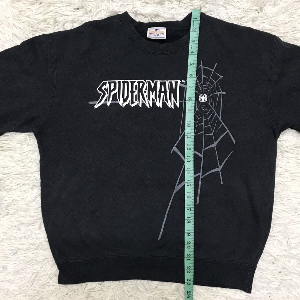 Marvel Comics VINTAGE Universal Studios Marvel Spider-Man crop Sweatshirt Size S / US 4 / IT 40 - 9 Thumbnail