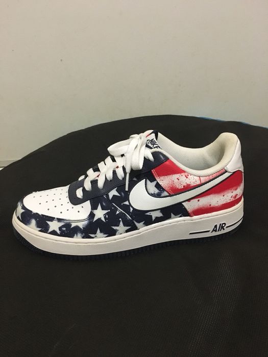 Nike air force american hot sale flag