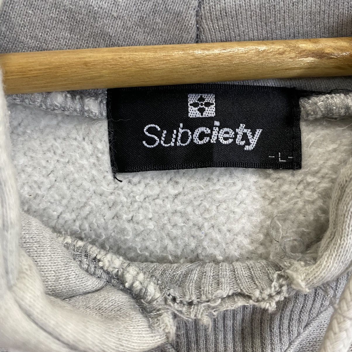 Japanese Brand Vintage 90s Subciety Is Absolute Pullover Hoodie Size M Size US M / EU 48-50 / 2 - 8 Thumbnail