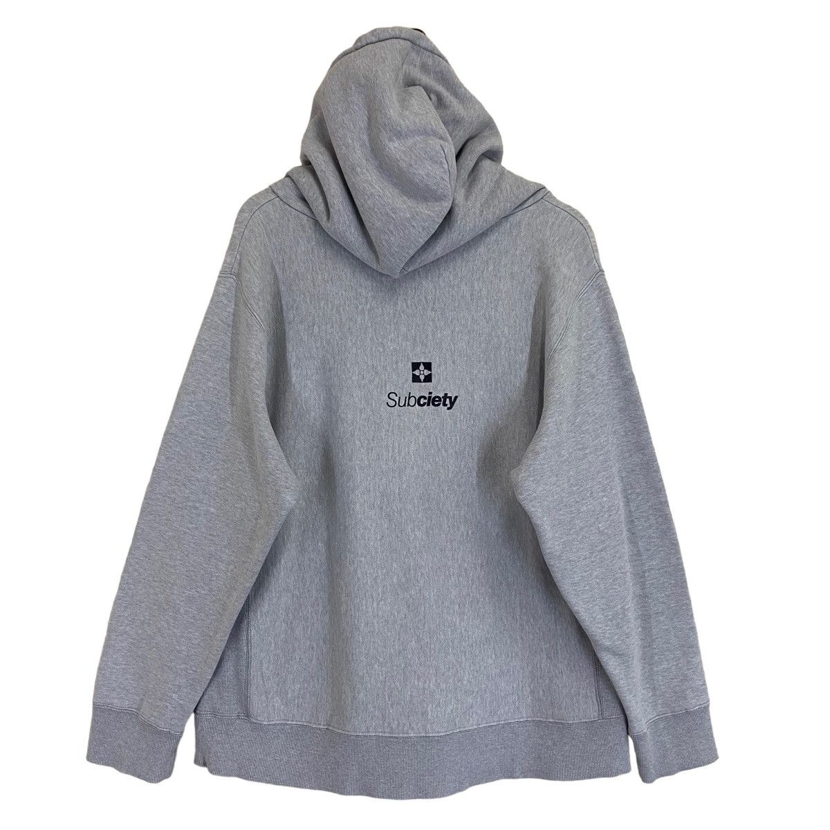 Japanese Brand Vintage 90s Subciety Is Absolute Pullover Hoodie Size M Size US M / EU 48-50 / 2 - 7 Thumbnail