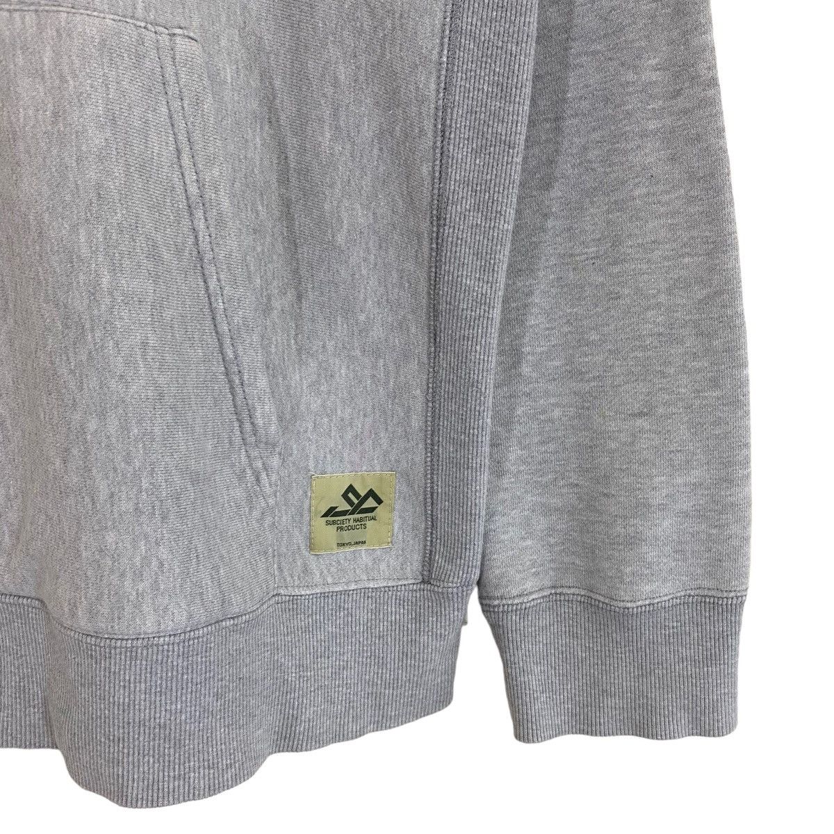 Japanese Brand Vintage 90s Subciety Is Absolute Pullover Hoodie Size M Size US M / EU 48-50 / 2 - 6 Thumbnail
