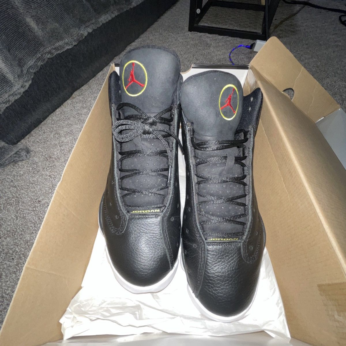 Nike Air Jordan 13 Retro “PLAYOFF” Size US 11.5 / EU 44-45 - 3 Thumbnail