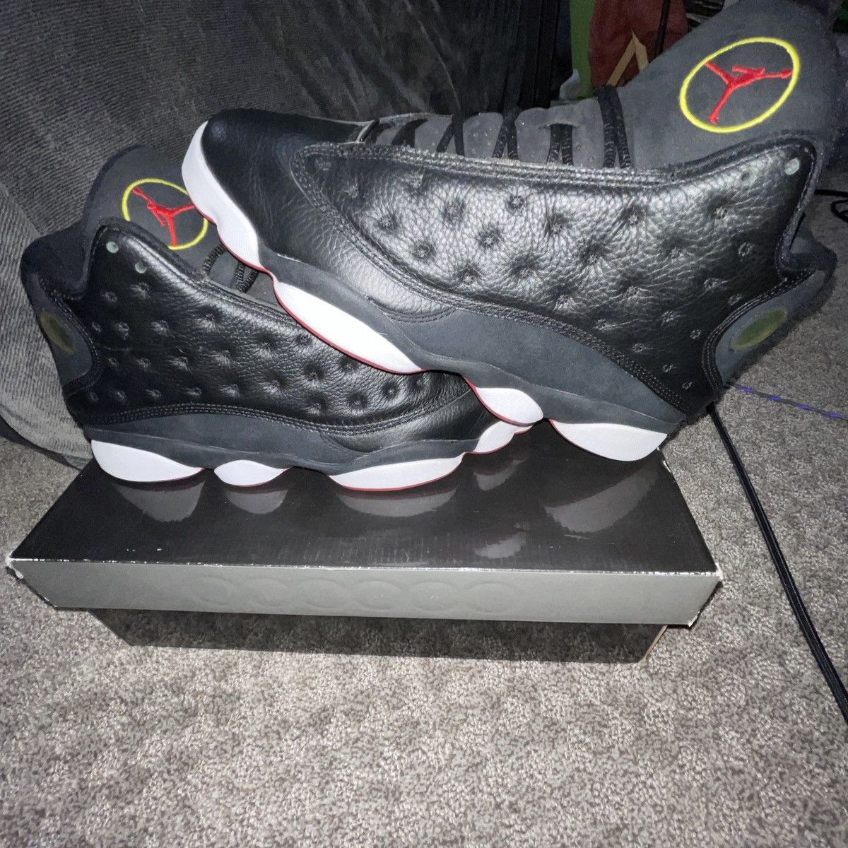 Jordan Brand Air Jordan 13 Retro “PLAYOFF” Size US 11.5 / EU 44-45 - 4 Thumbnail