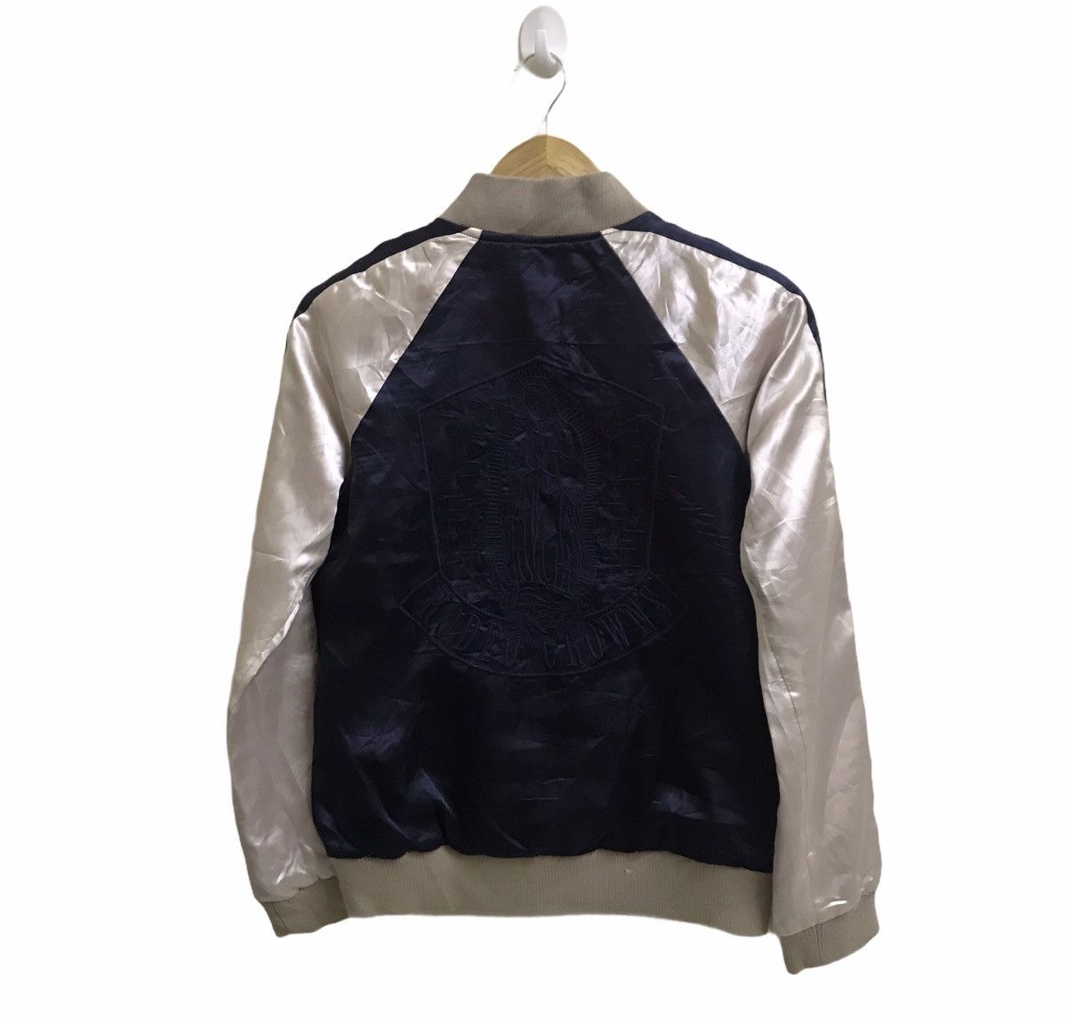 Japanese Brand Rodeo Crown Jesus Sukajan jacket motive floral Size XS / US 0-2 / IT 36-38 - 3 Thumbnail