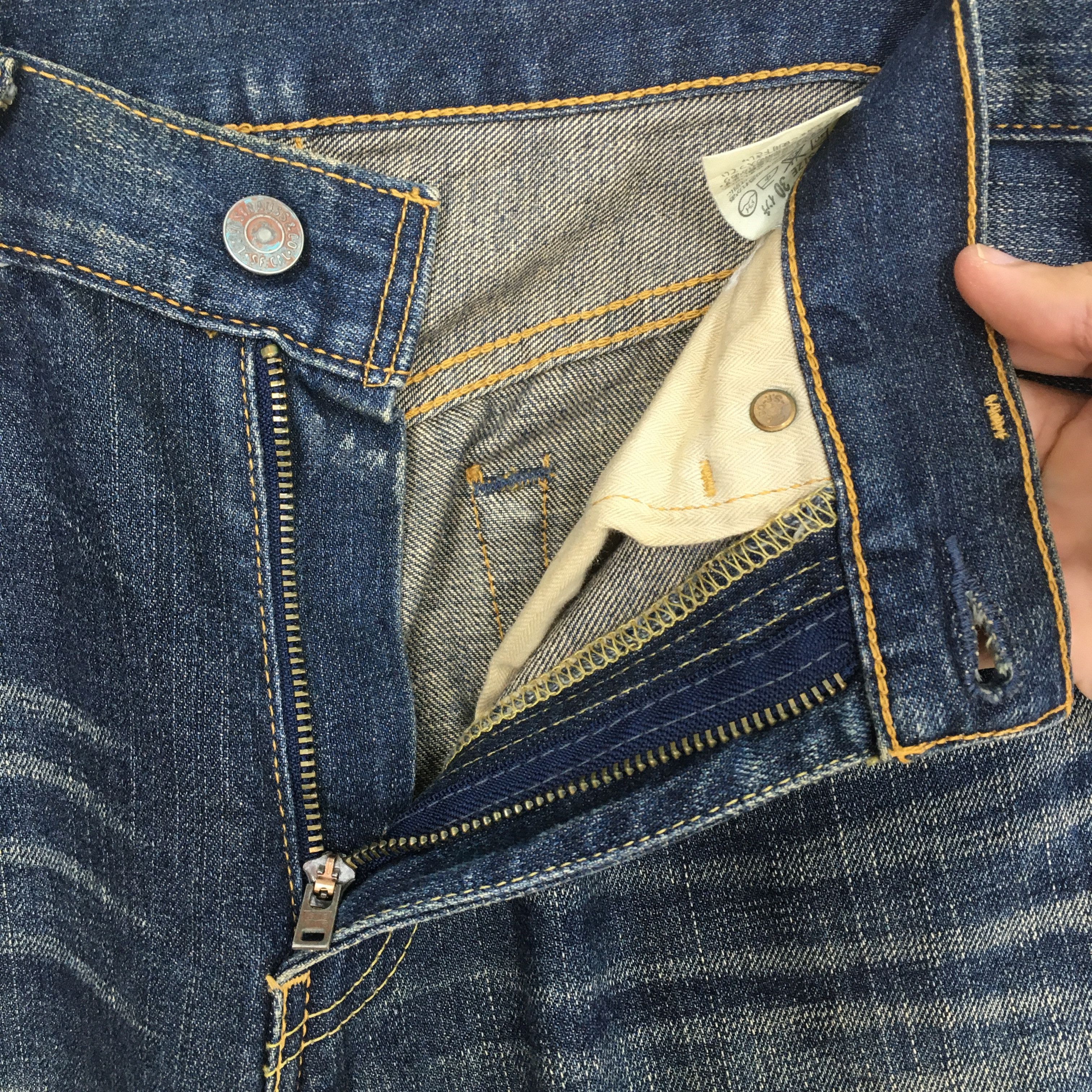 Jean Size 30x32 Vintage Levi's 517 Jeans Bootcut Flare Size US 30 / EU 46 - 11 Thumbnail