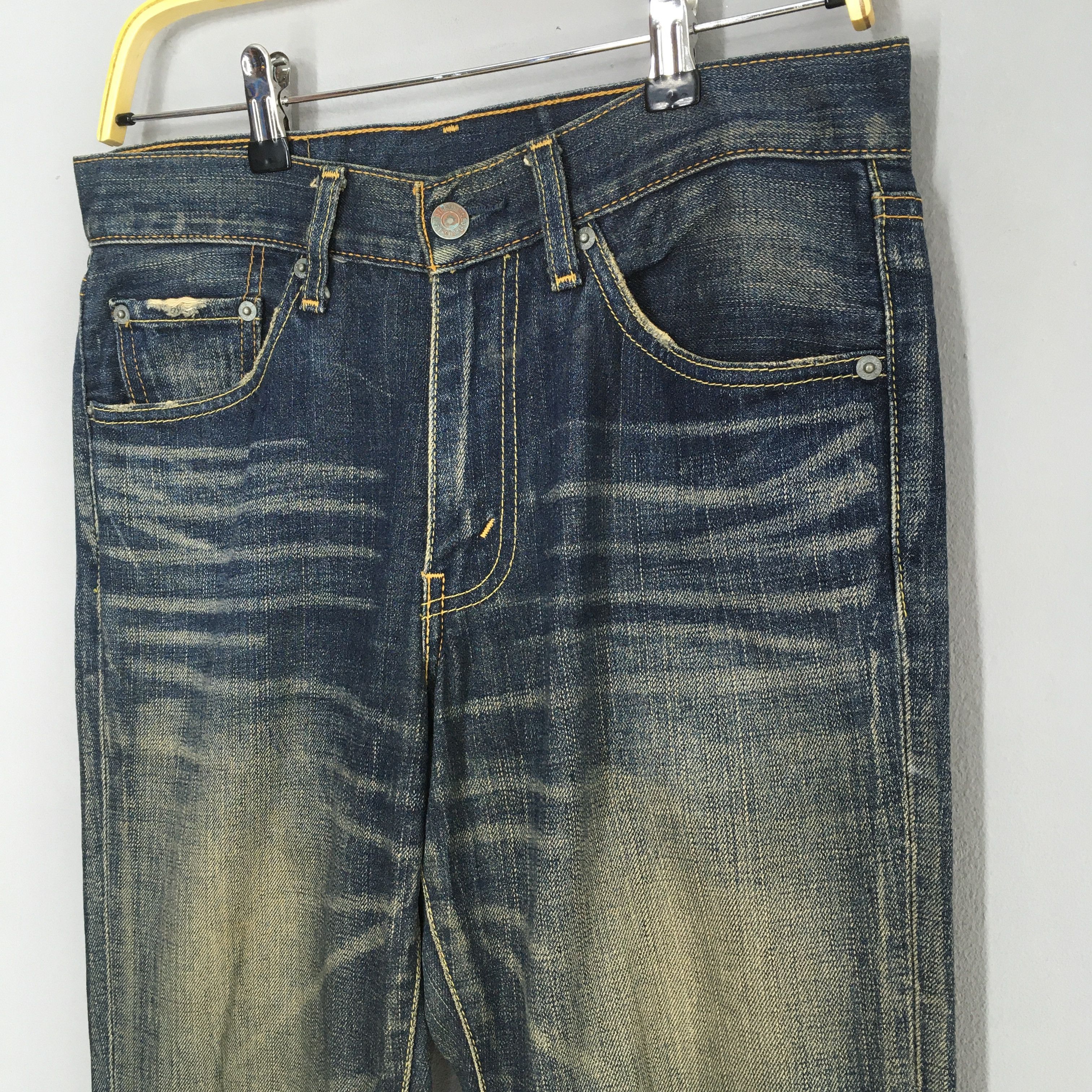 Jean Size 30x32 Vintage Levi's 517 Jeans Bootcut Flare Size US 30 / EU 46 - 6 Thumbnail