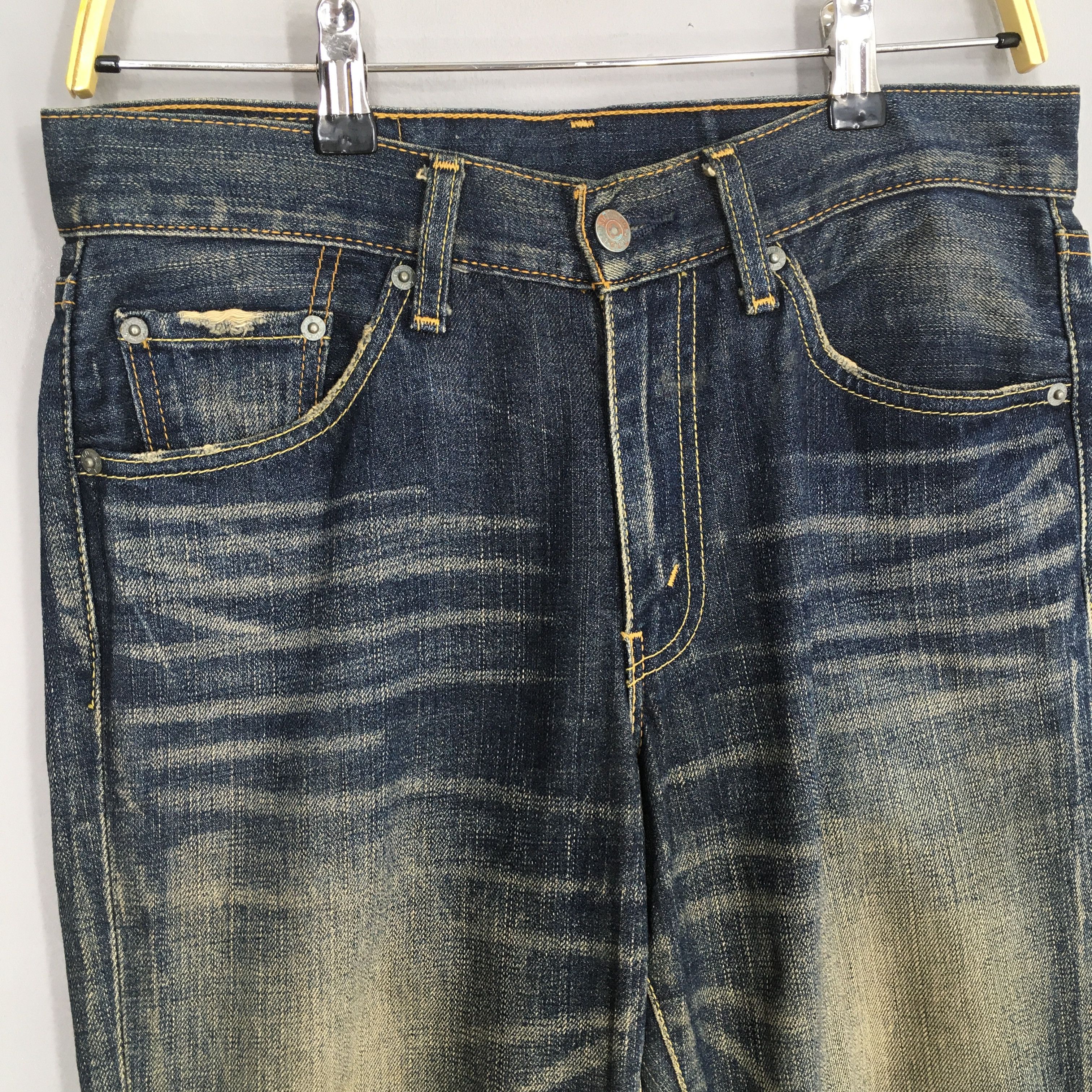 Jean Size 30x32 Vintage Levi's 517 Jeans Bootcut Flare Size US 30 / EU 46 - 7 Thumbnail
