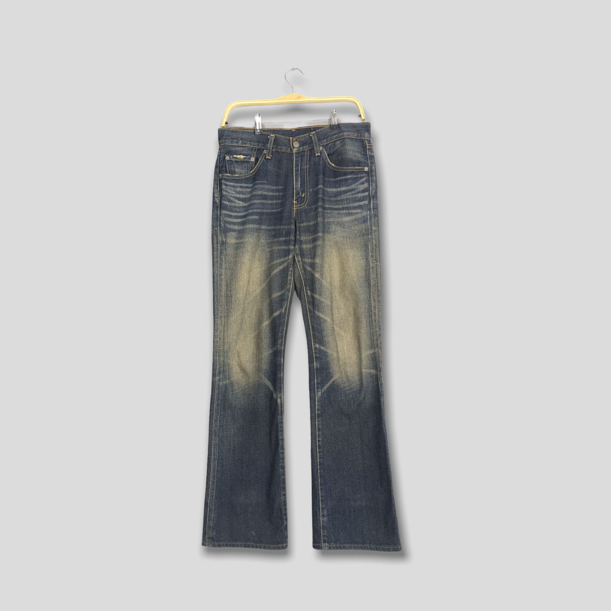 Jean Size 30x32 Vintage Levi's 517 Jeans Bootcut Flare Size US 30 / EU 46 - 1 Thumbnail