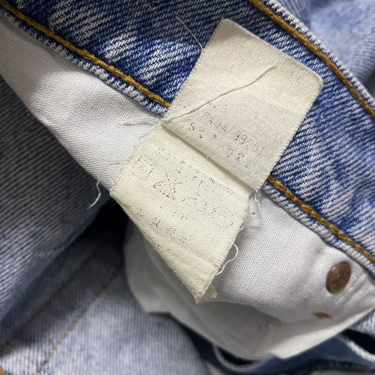 Levi's Vintage 90s Levis 517 Flare Jeans Lightwash 33x33 Made USA Size US 33 - 17 Thumbnail