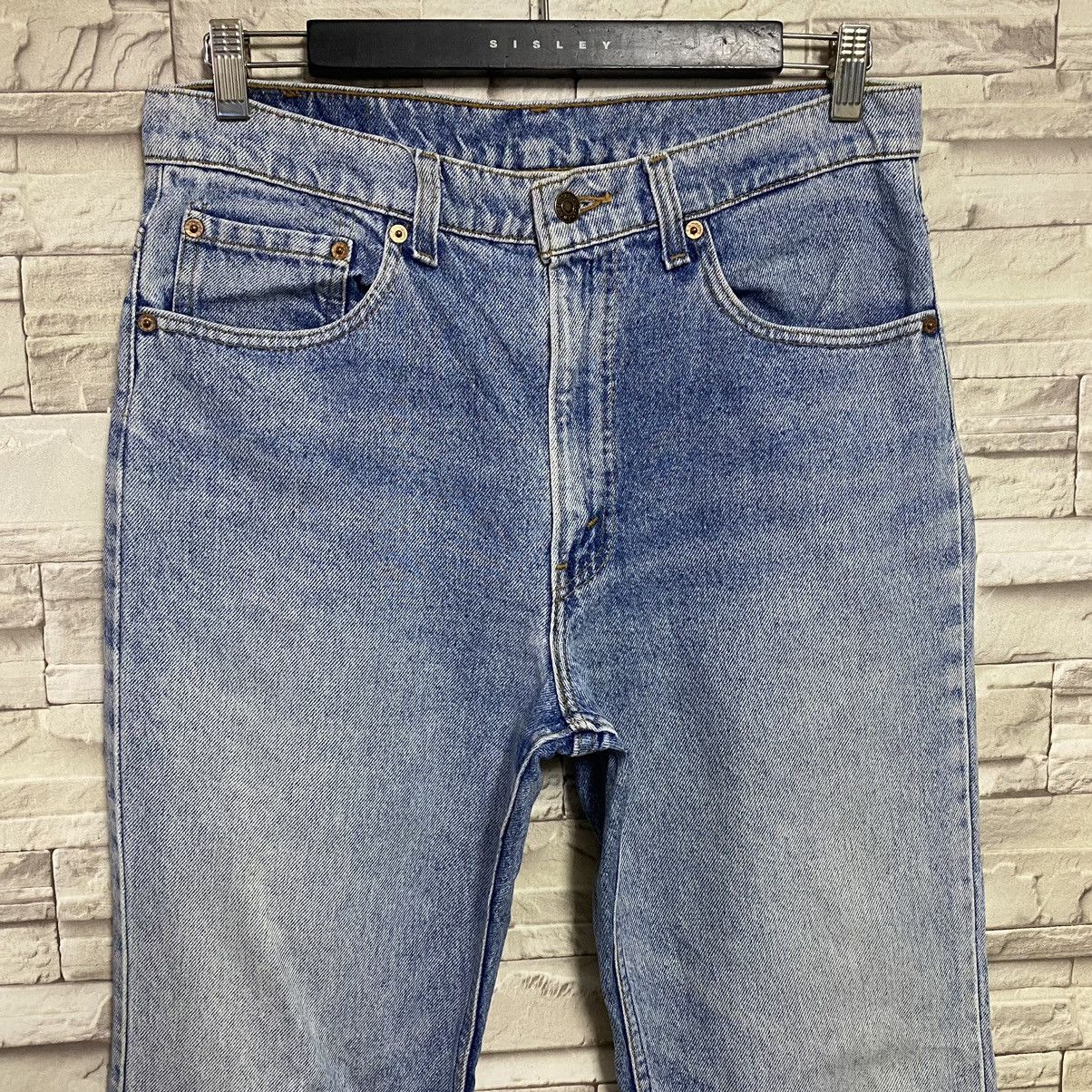 Levi's Vintage 90s Levis 517 Flare Jeans Lightwash 33x33 Made USA Size US 33 - 4 Thumbnail