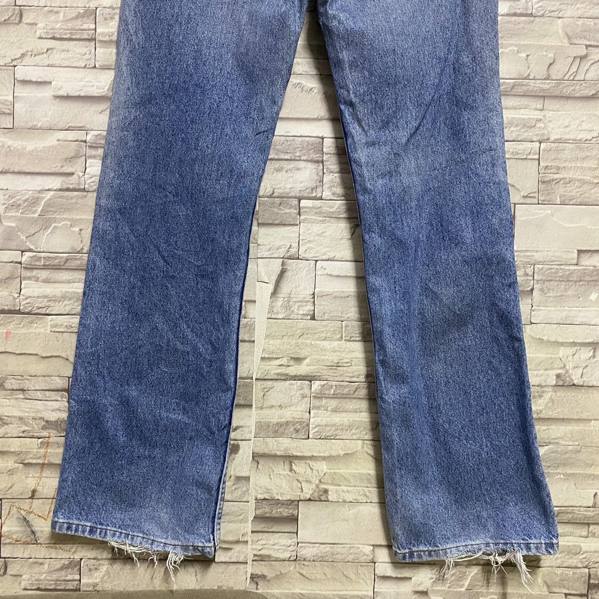 Levi's Vintage 90s Levis 517 Flare Jeans Lightwash 33x33 Made USA Size US 33 - 10 Thumbnail