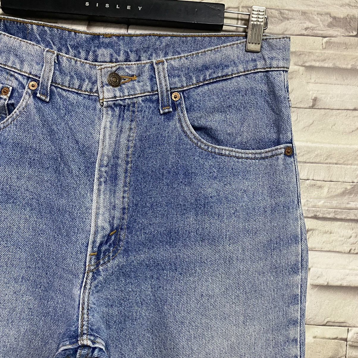 Levi's Vintage 90s Levis 517 Flare Jeans Lightwash 33x33 Made USA Size US 33 - 7 Thumbnail