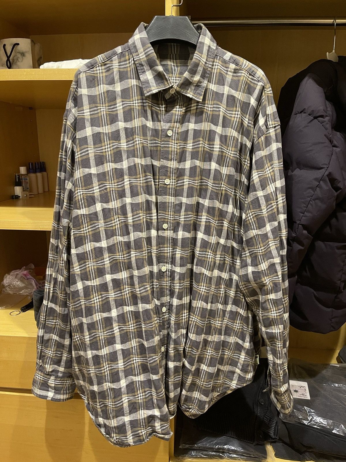 SSZ Beams wave oversize shirts