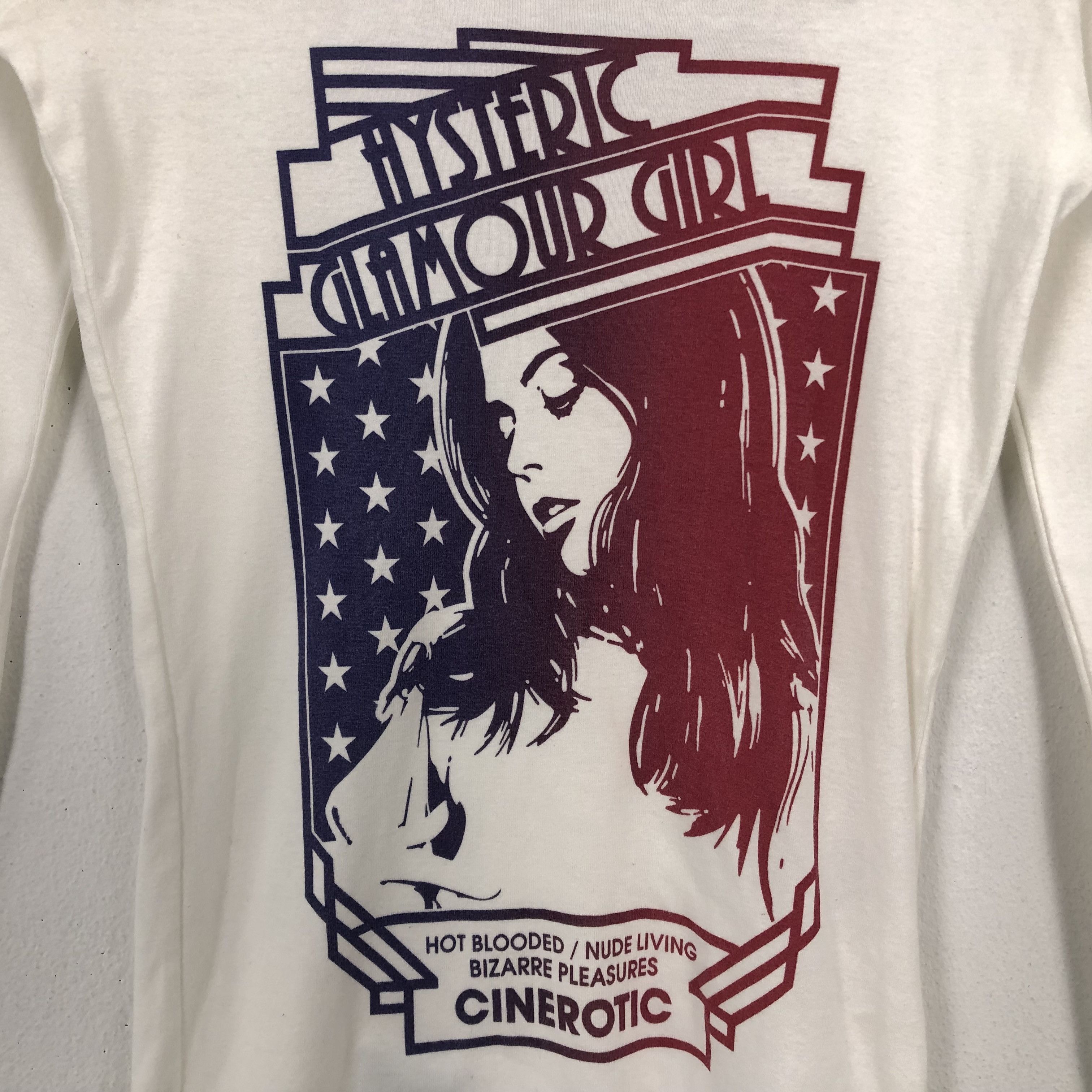 Hysteric Glamour Vintage Hysteric Glamour Girl Women Tshirt Size XXS / US 00 / IT 34 - 2 Thumbnail