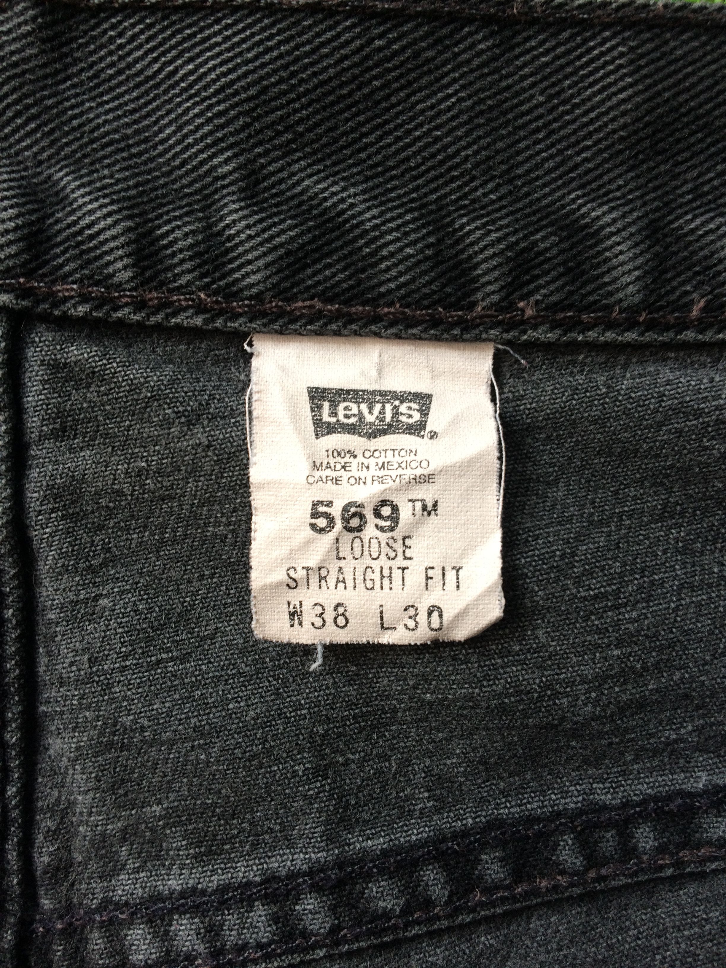 Levi's Distressed Levis 569 Paint Splatter Jeans #B-680 Size US 36 / EU 52 - 13 Thumbnail