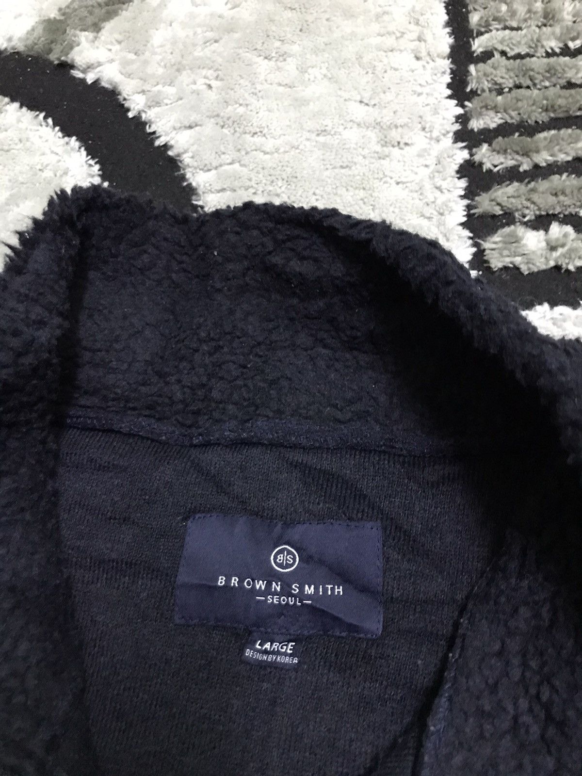 Japanese Brand Brown Smith fleece jacket Size US L / EU 52-54 / 3 - 3 Thumbnail