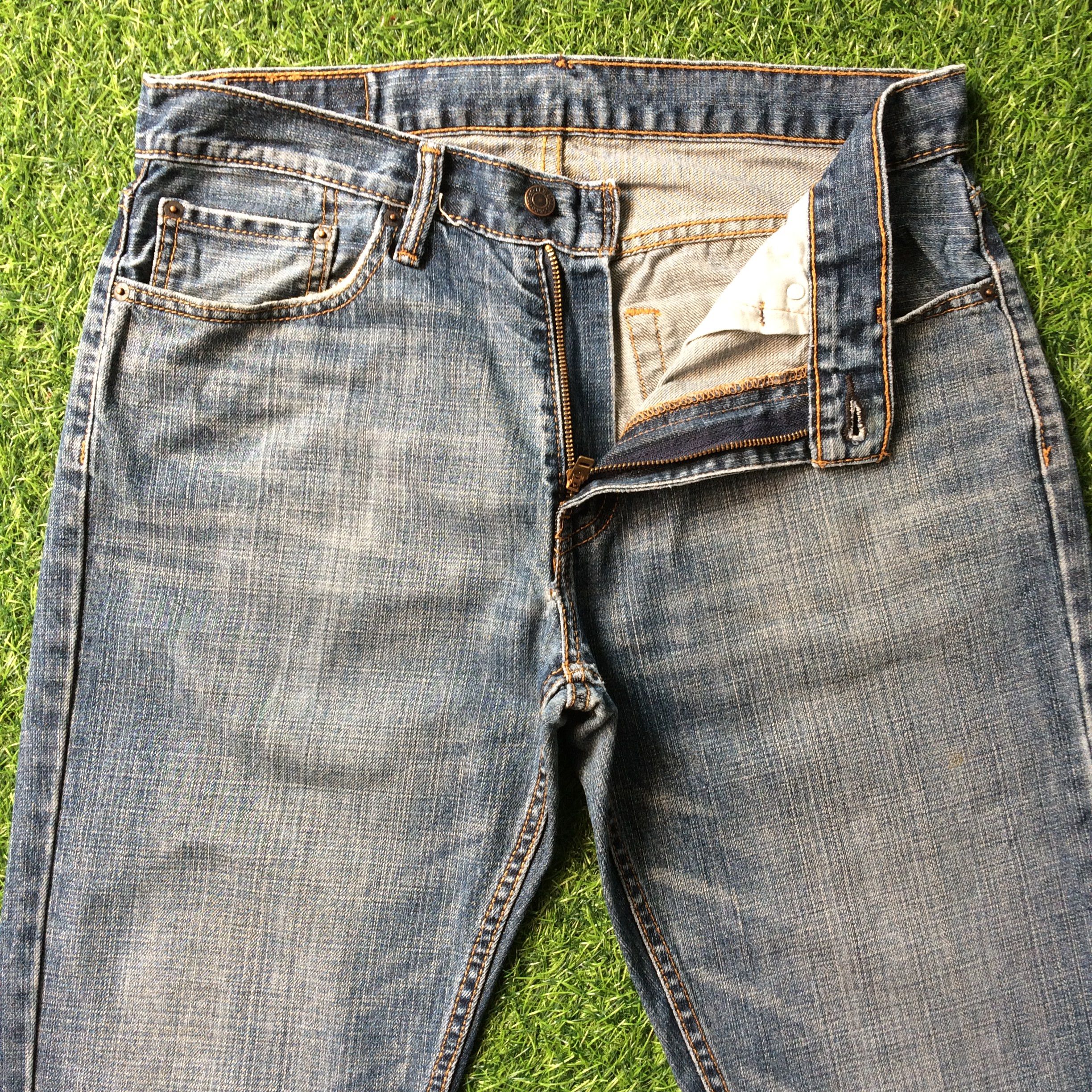 Levi's Vintage Distressed Levis 559 Jeans #B-659 Size US 33 - 3 Thumbnail