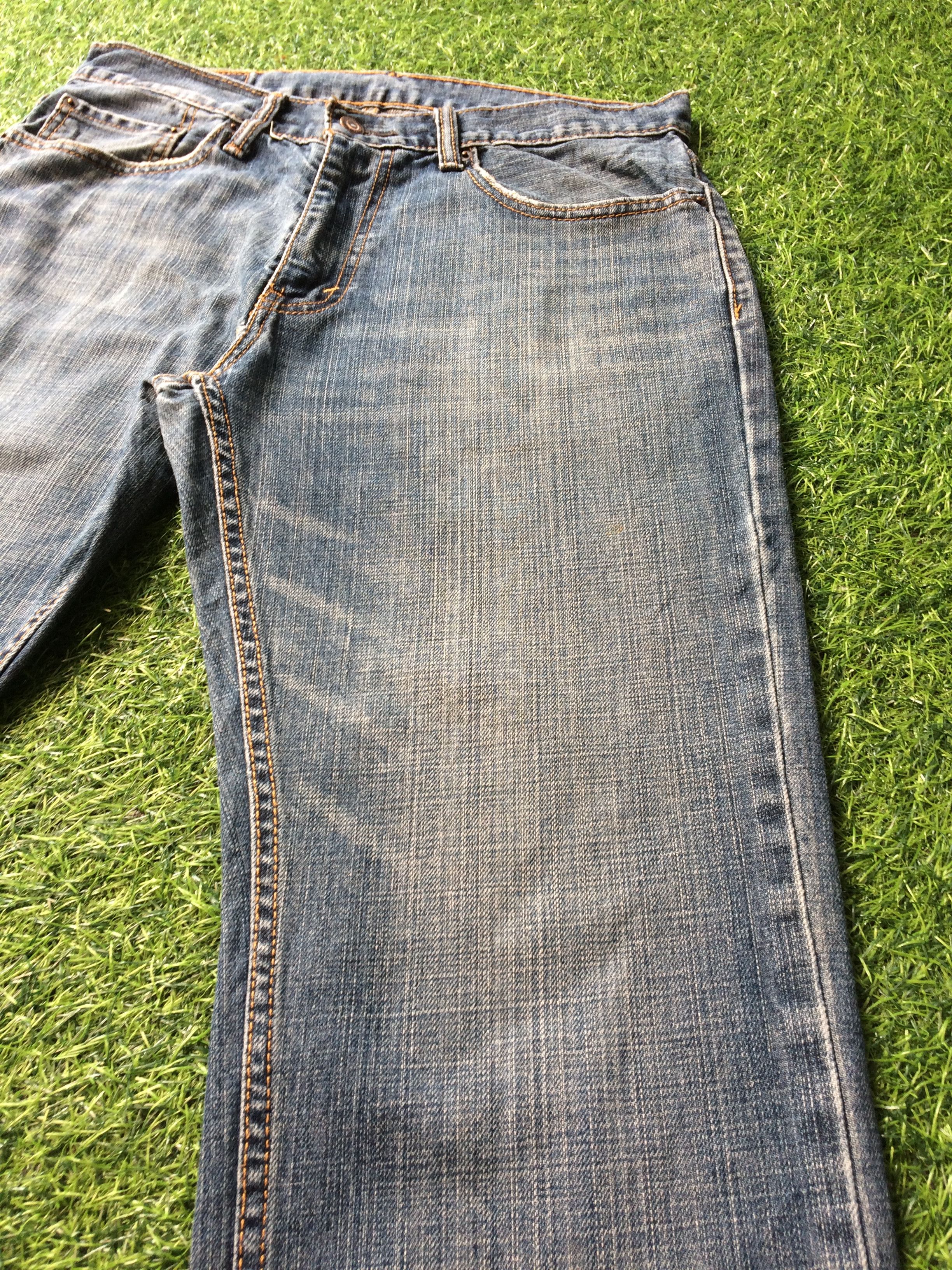 Levi's Vintage Distressed Levis 559 Jeans #B-659 Size US 33 - 5 Thumbnail