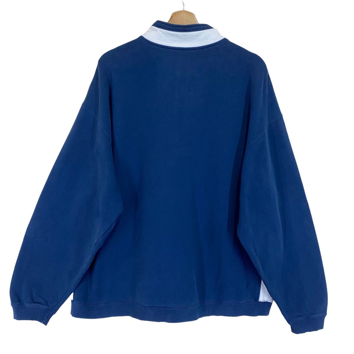Reebok × Vintage Vintage 90’s Reebok Small Logo Halfzip Crewneck Sweatshirt Size US L / EU 52-54 / 3 - 9 Thumbnail