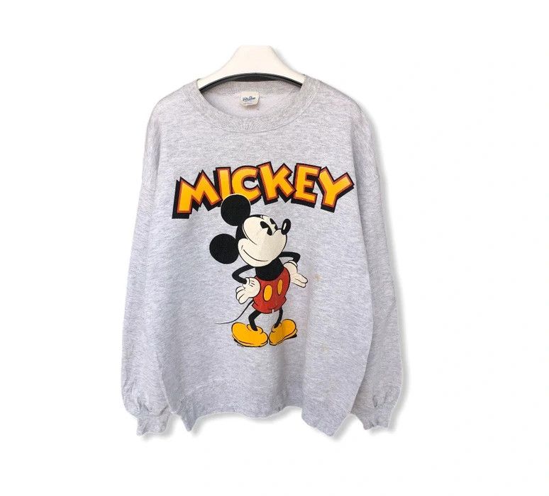 Mickey Mouse Vintage Mickey Mouse Cartoon Sweatshirt Size US L / EU 52-54 / 3 - 1 Thumbnail
