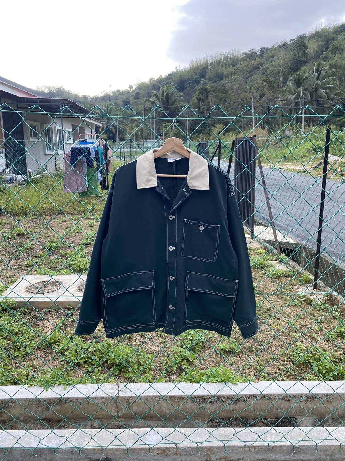 Japanese Brand ⚡️light layer⚡️ Attitude Makes Style Chore Jacket Size US M / EU 48-50 / 2 - 1 Thumbnail