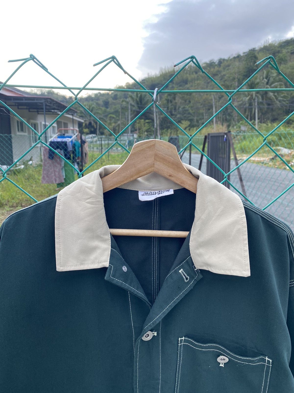 Japanese Brand ⚡️light layer⚡️ Attitude Makes Style Chore Jacket Size US M / EU 48-50 / 2 - 3 Thumbnail