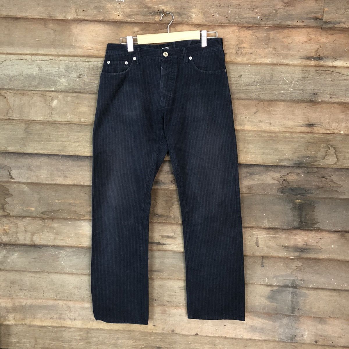 Burberry Dark blue stripe casual Pants #6940