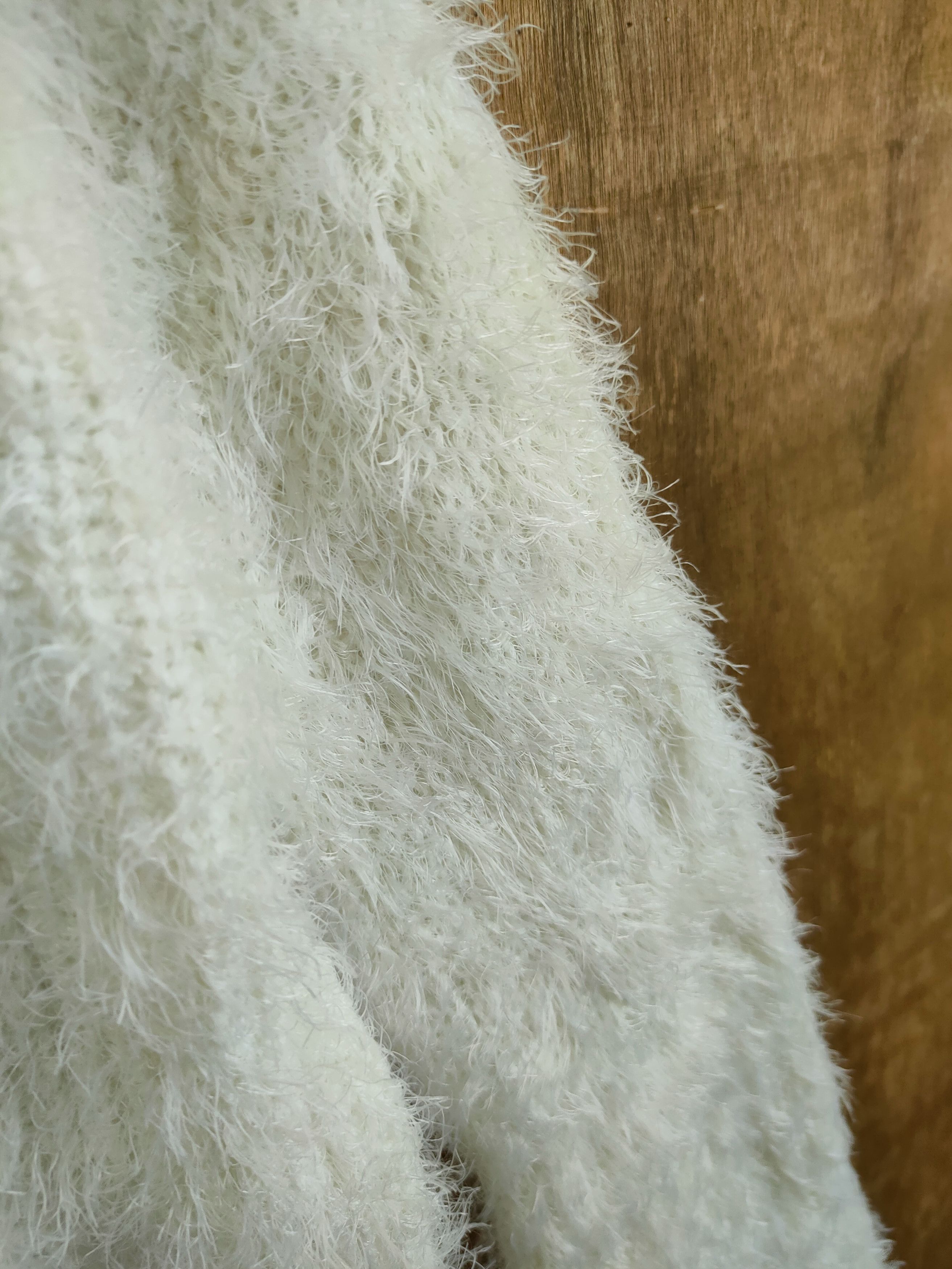Japanese Brand D Emsexcity mohair shag shaggy fur soft knitwear #46-1000 Size US M / EU 48-50 / 2 - 6 Thumbnail
