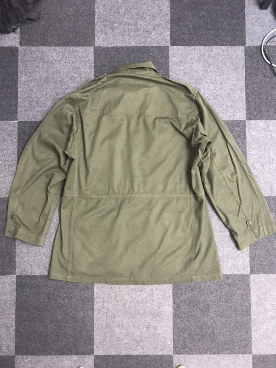 Vintage Vintage 70s Real Issue French HBT Fabric Military Jacket Size US M / EU 48-50 / 2 - 10 Thumbnail
