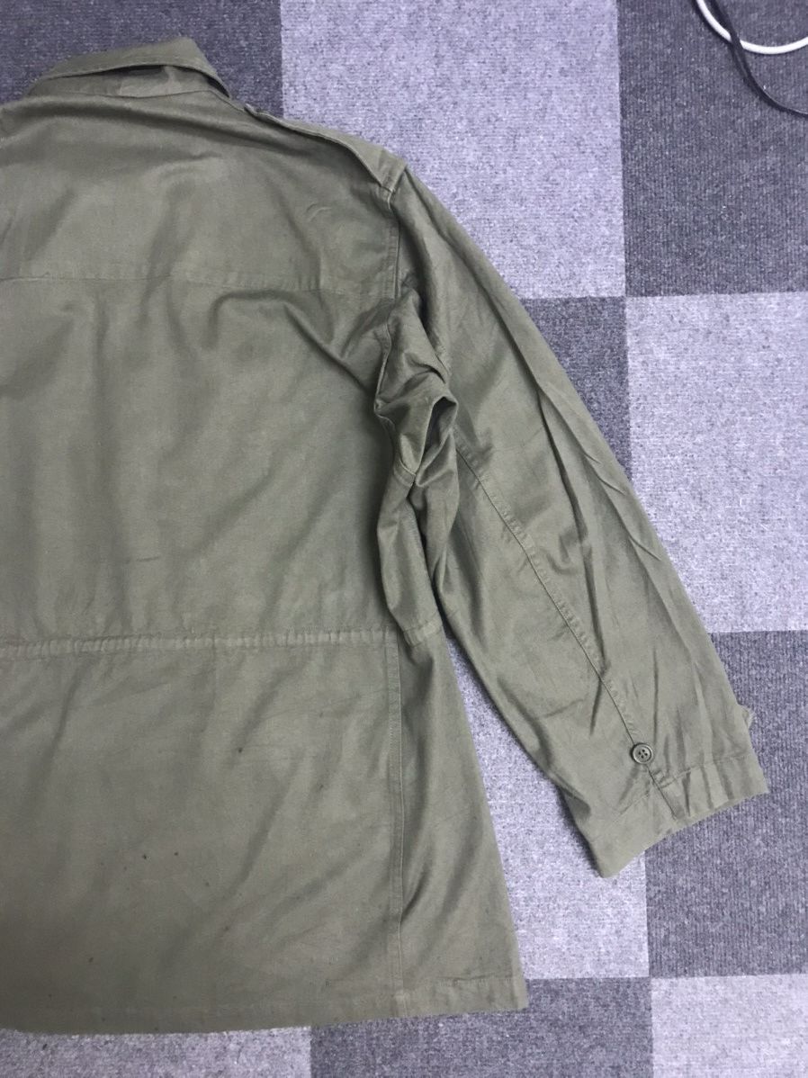 Vintage Vintage 70s Real Issue French HBT Fabric Military Jacket Size US M / EU 48-50 / 2 - 11 Thumbnail